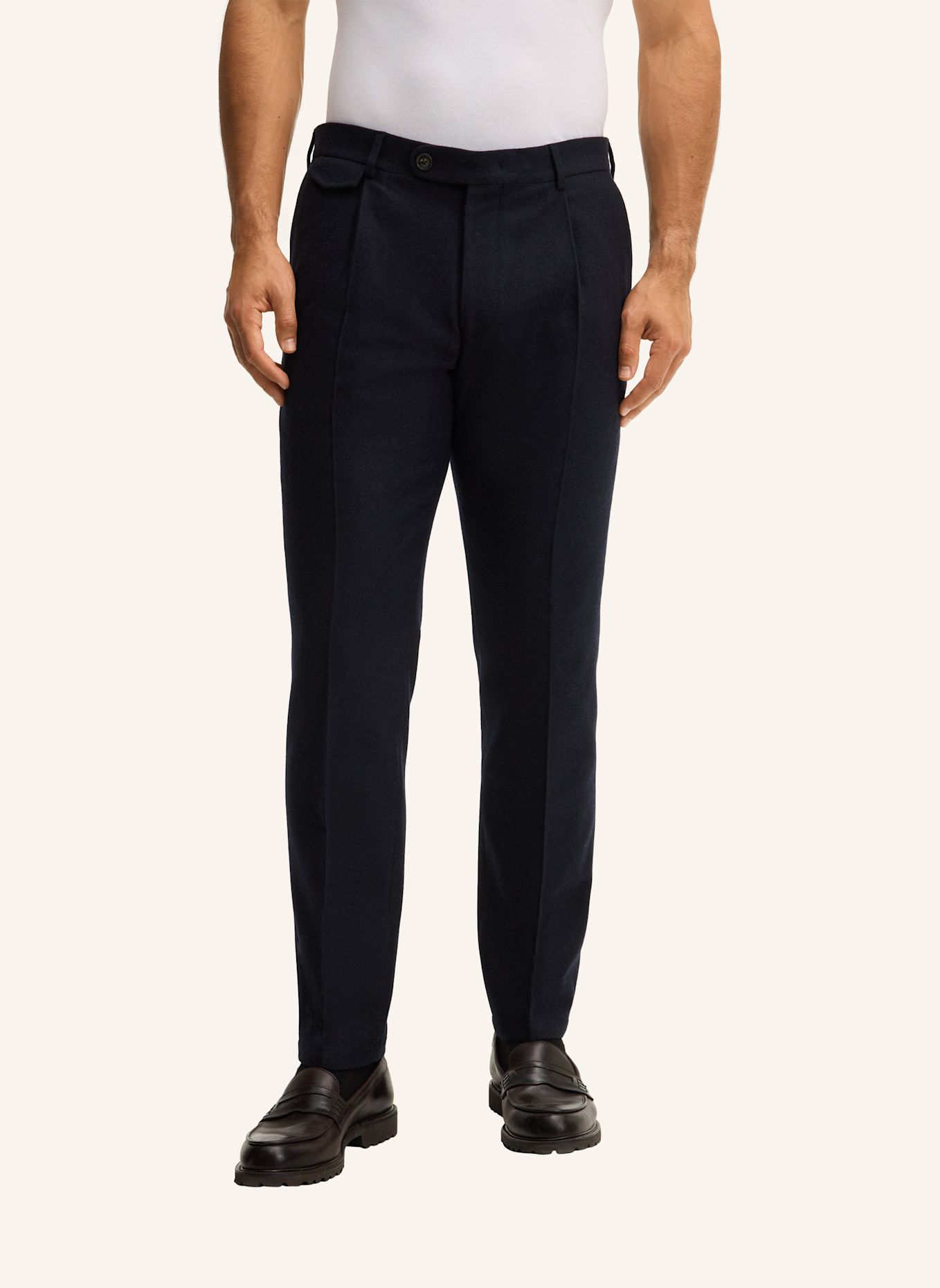 windsor. Anzughose Shaped Fit: DUNKELBLAU