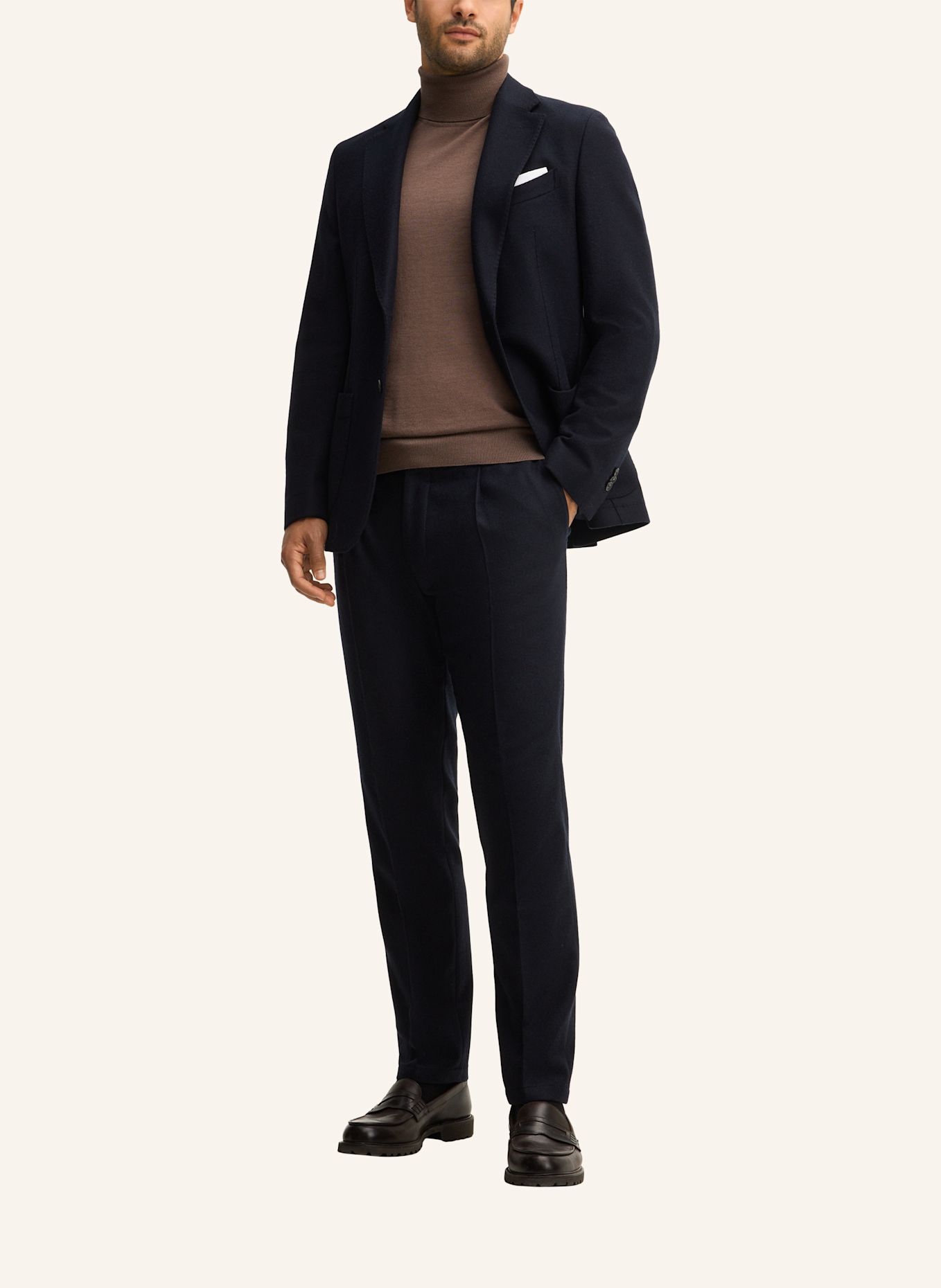 windsor. Anzughose Shaped Fit: DUNKELBLAU