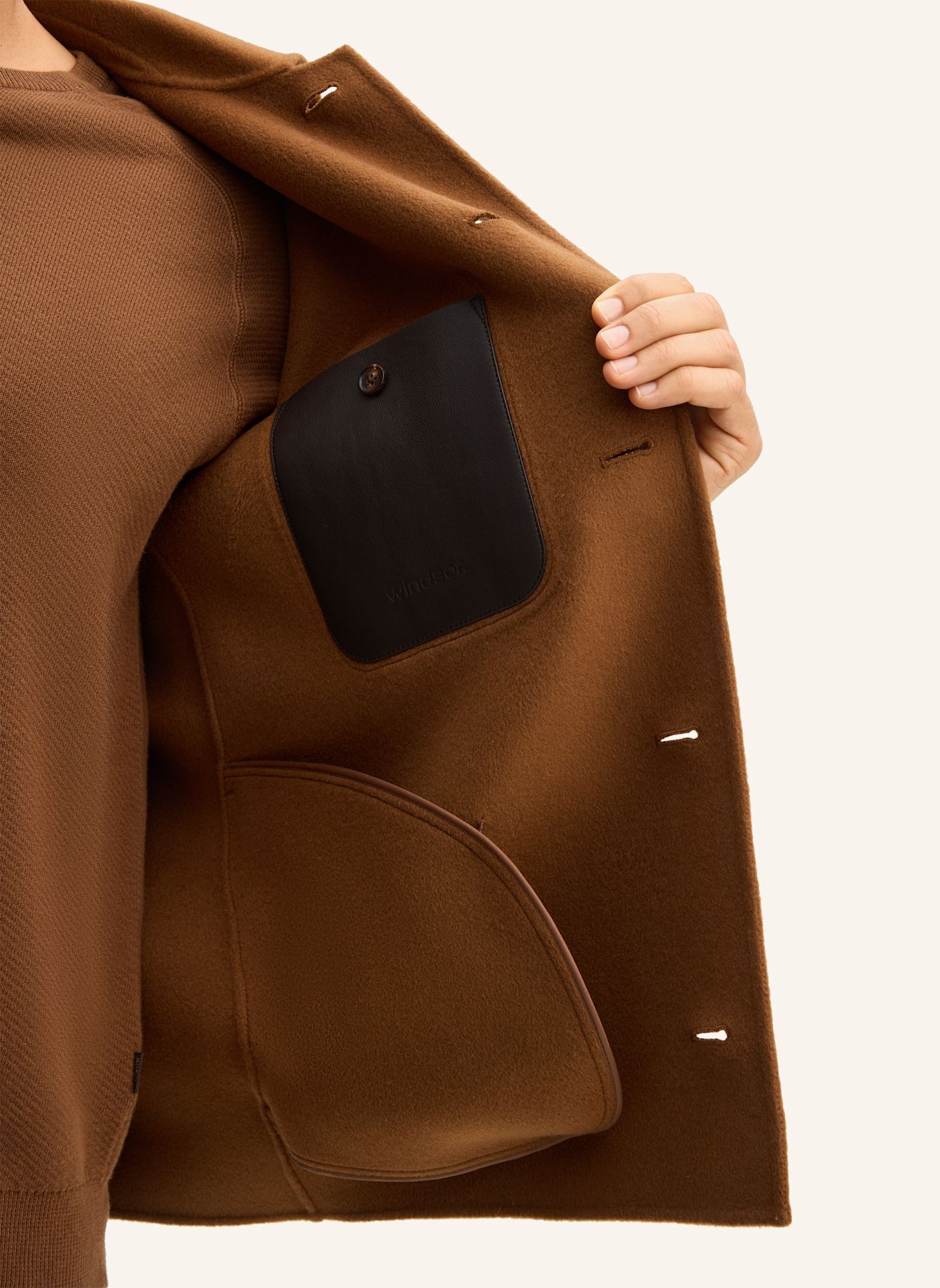 windsor. Overshirt: BRAUN
