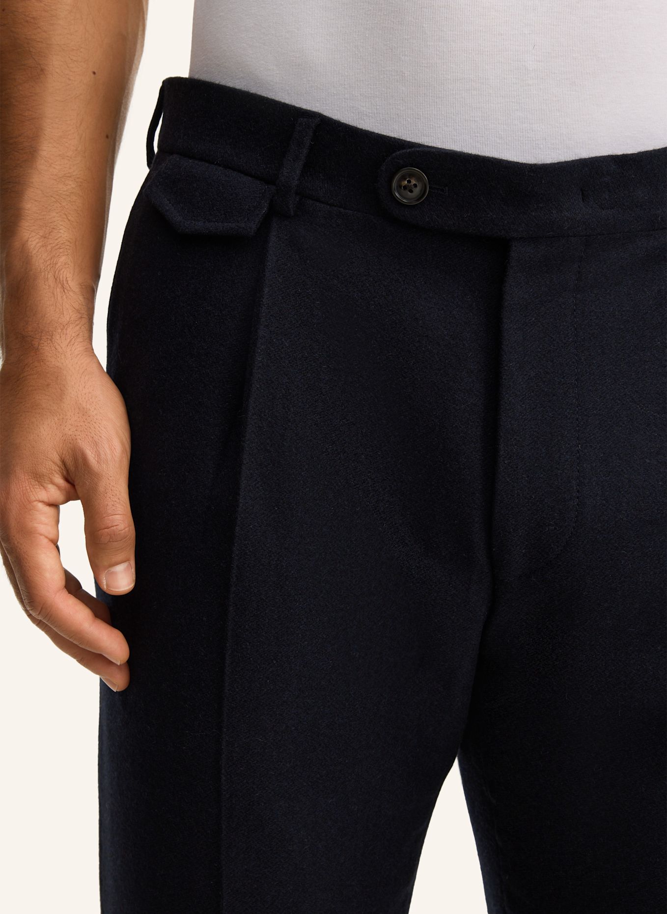 windsor. Anzughose Shaped Fit: DUNKELBLAU
