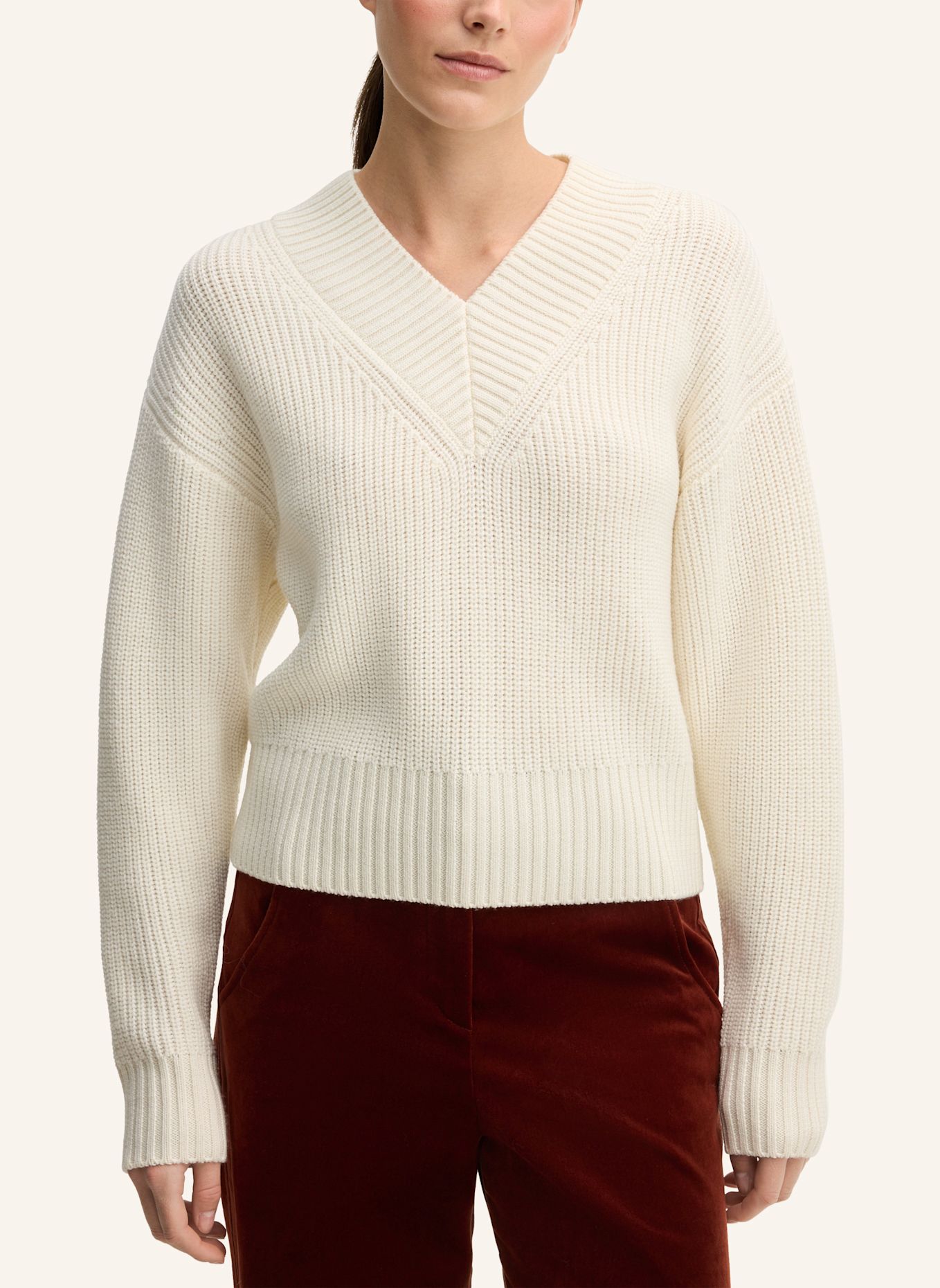 windsor. Pullover: WEISS