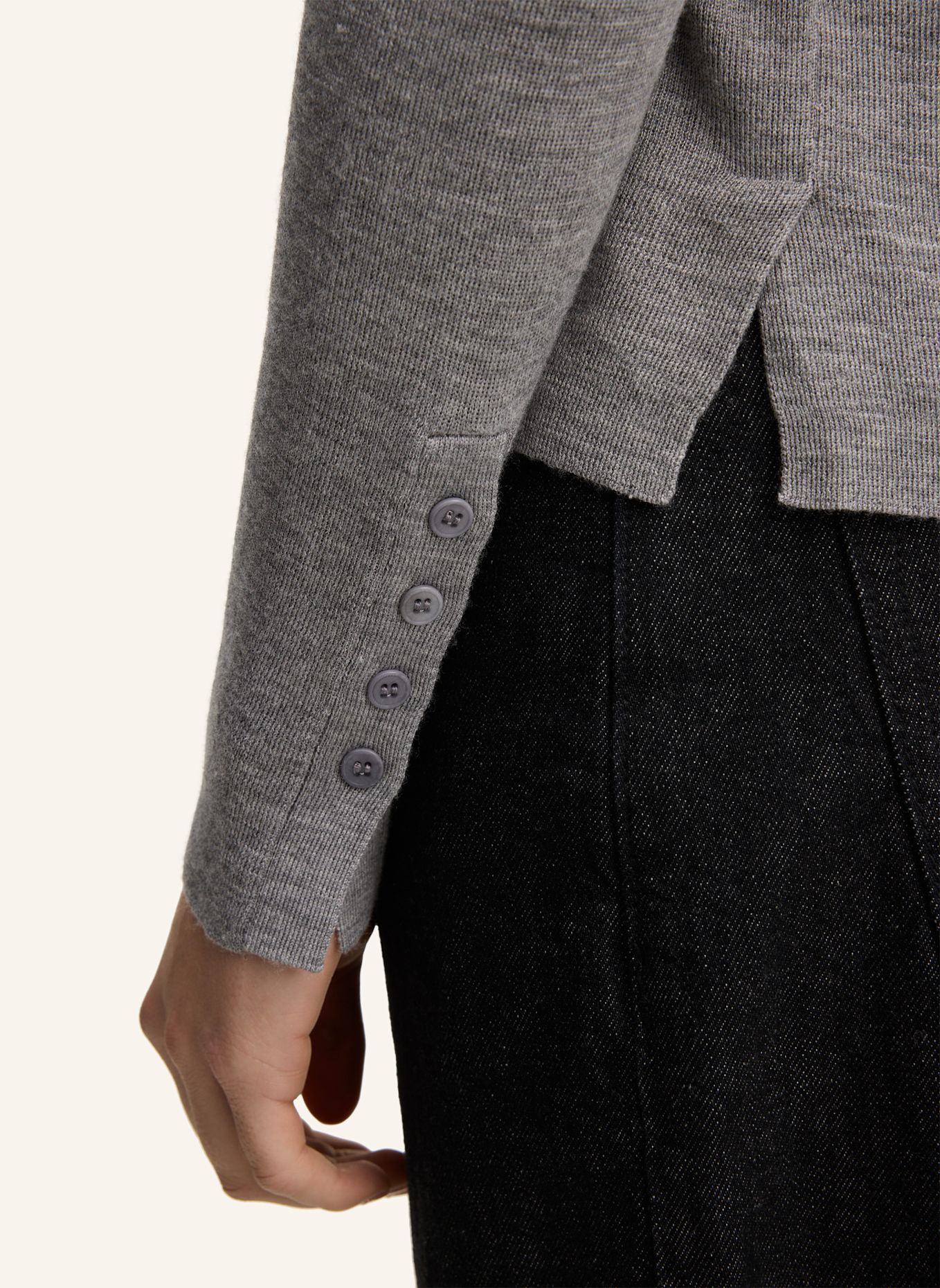 windsor. Pullover: GRAU