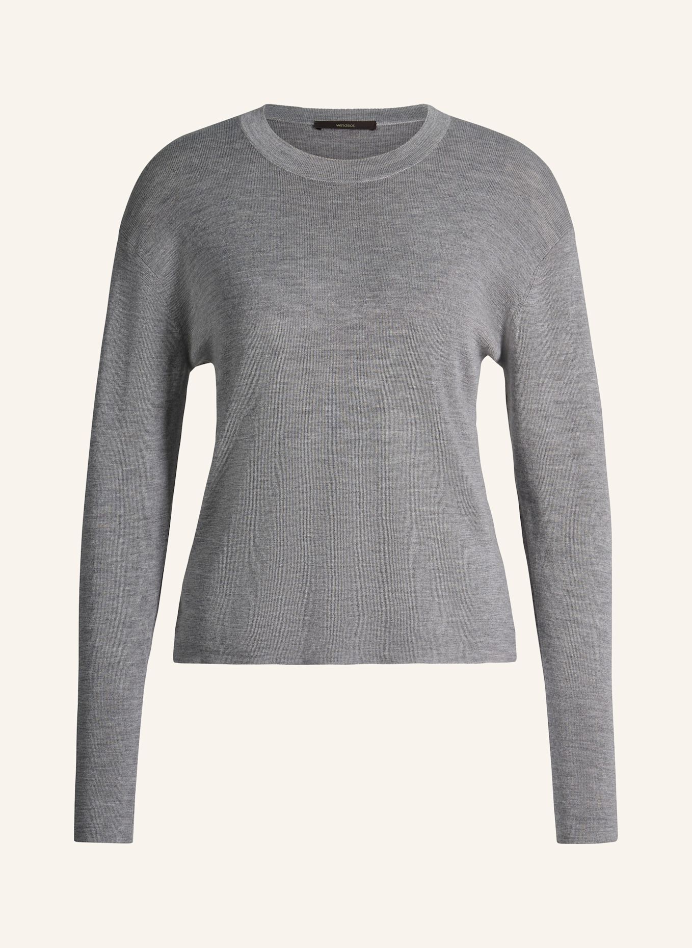 windsor. Pullover: GRAU