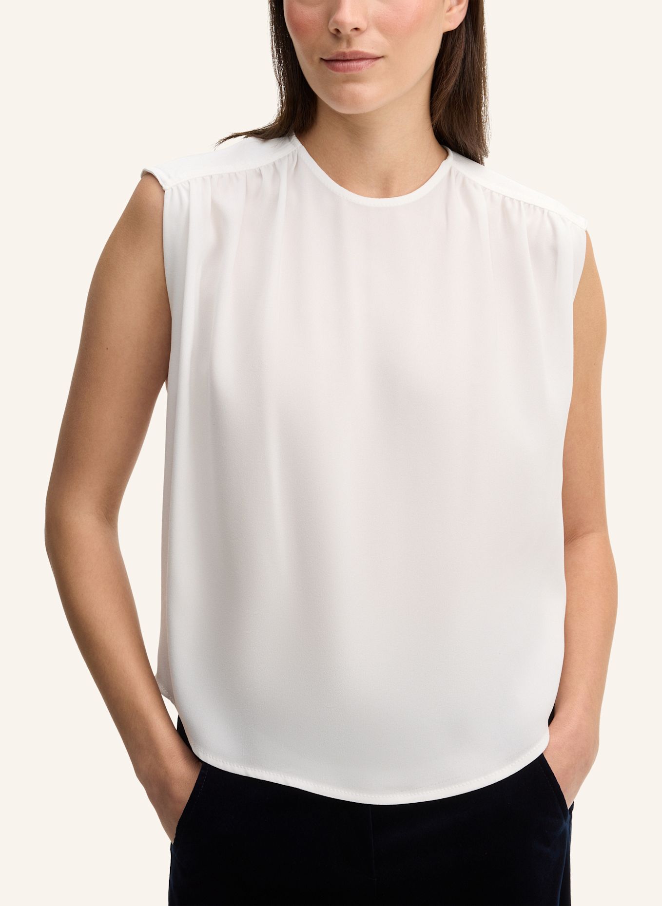 windsor. Blusen-Top: WEISS