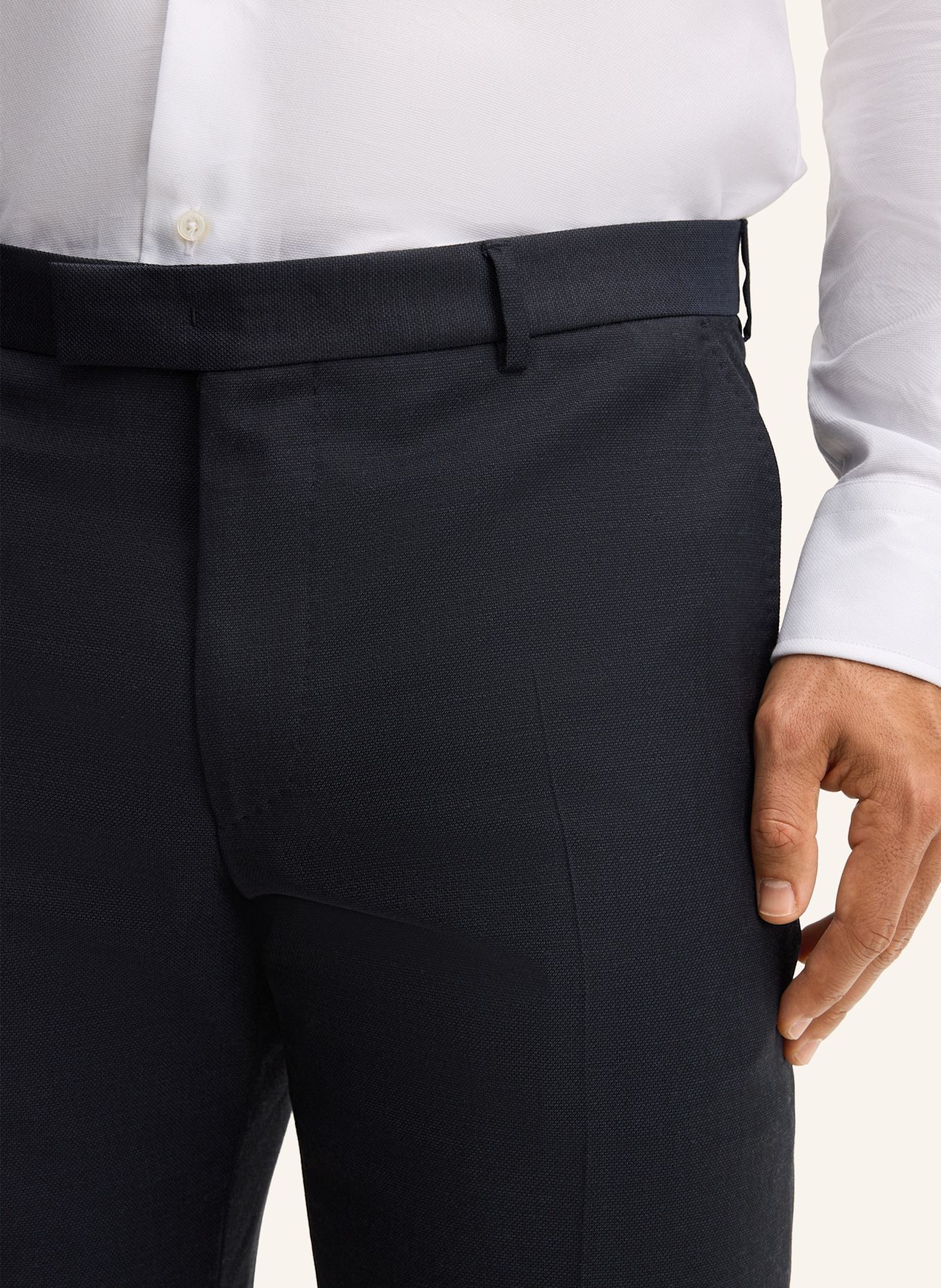 windsor. Anzug Shaped Fit: DUNKELBLAU