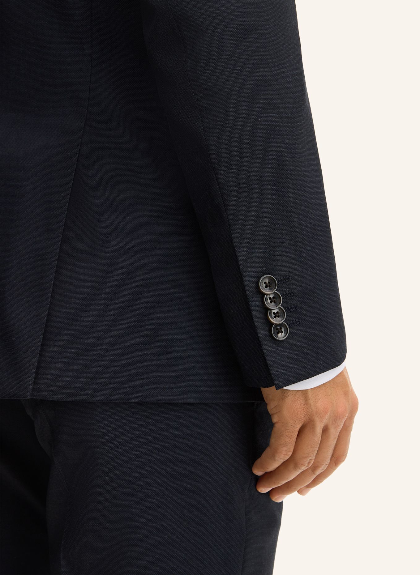 windsor. Anzug Shaped Fit: DUNKELBLAU