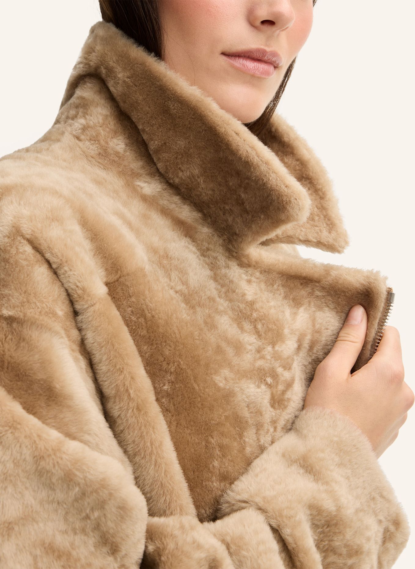 windsor. Lederjacke: BEIGE