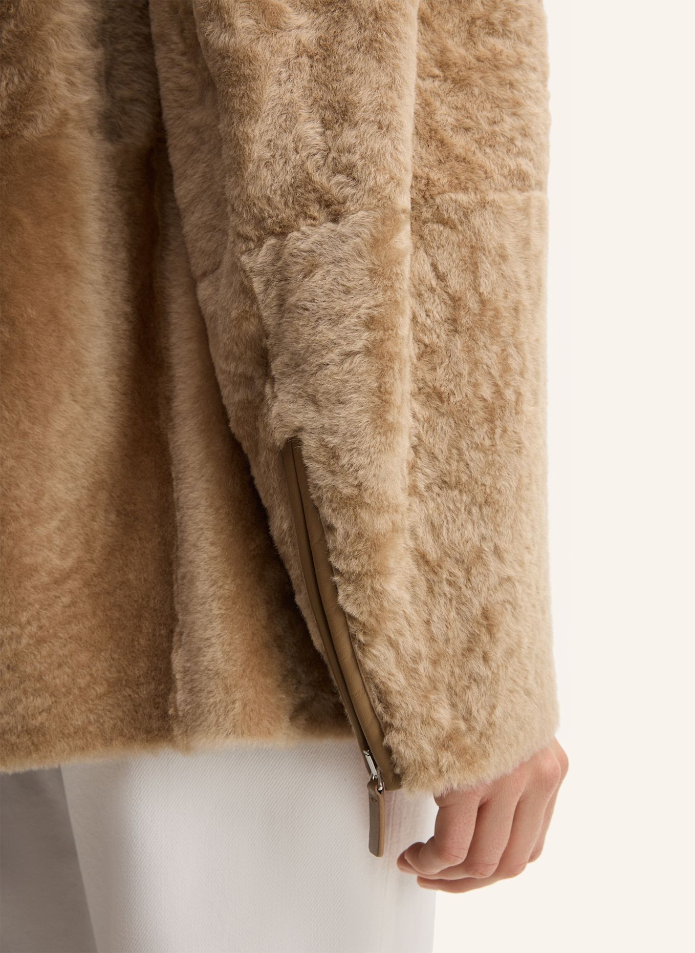 windsor. Lederjacke: BEIGE