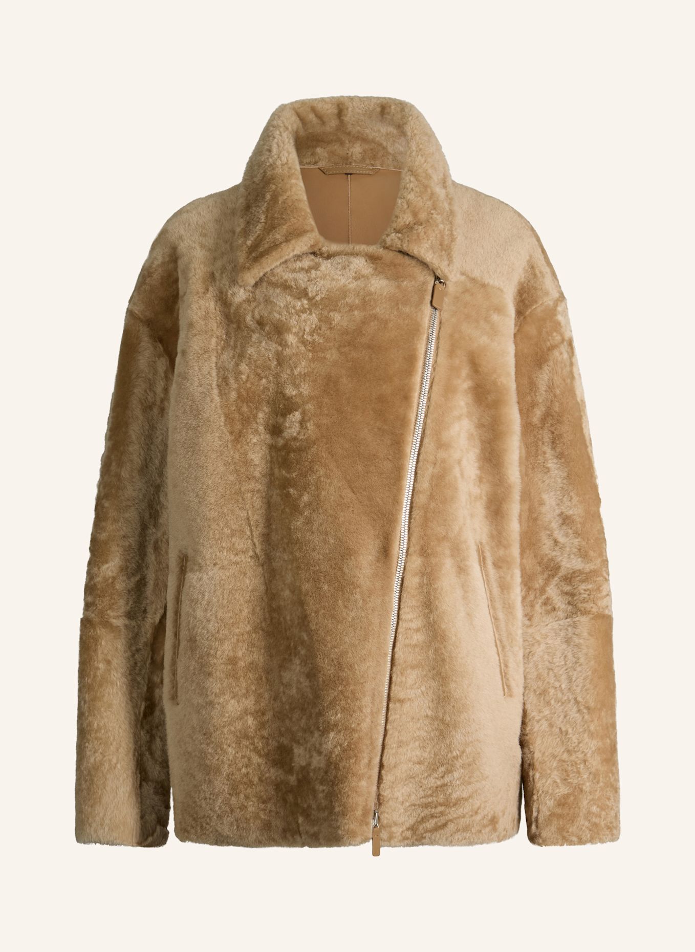 windsor. Lederjacke: BEIGE