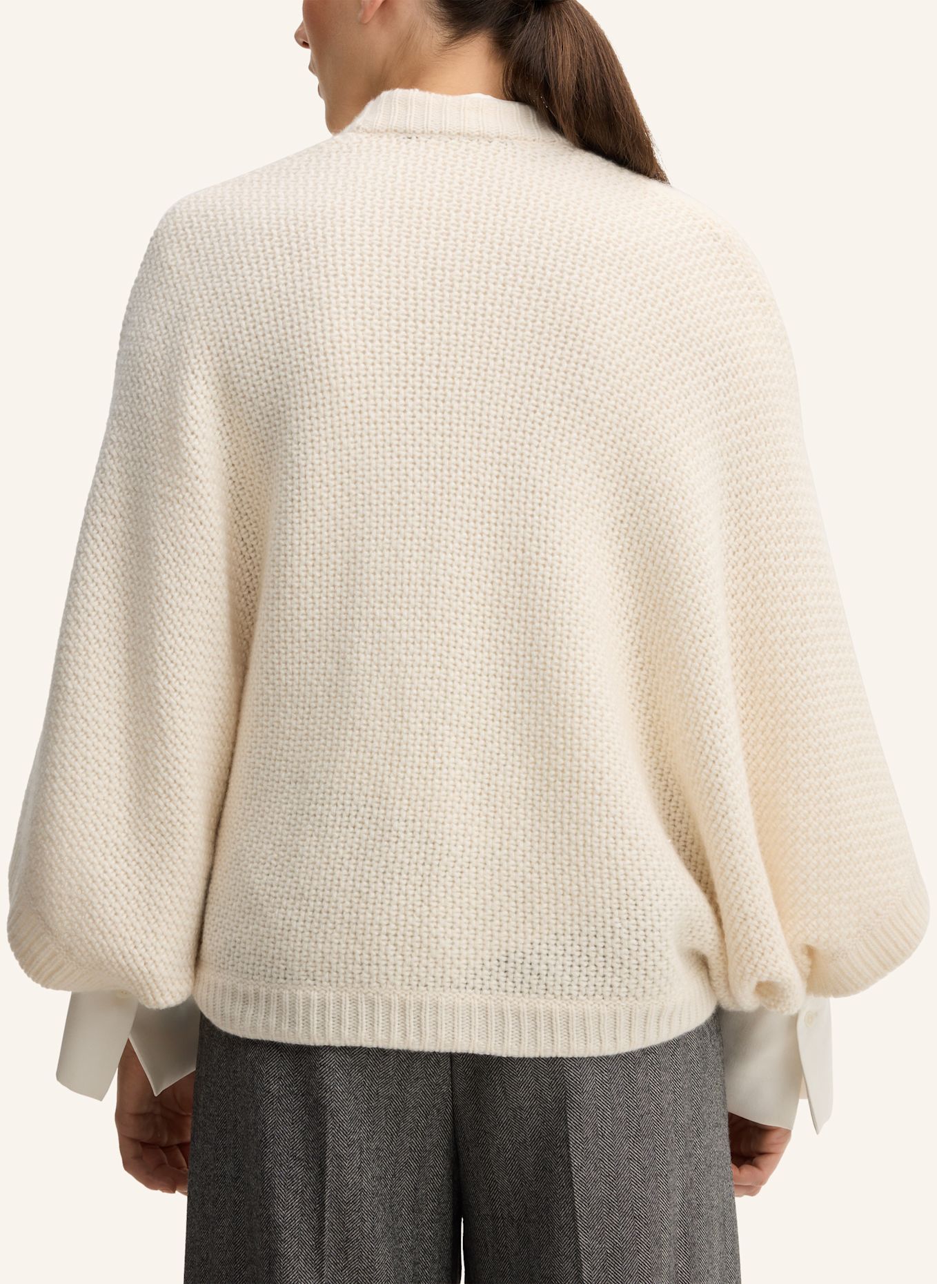 windsor. Strickjacke: WEISS