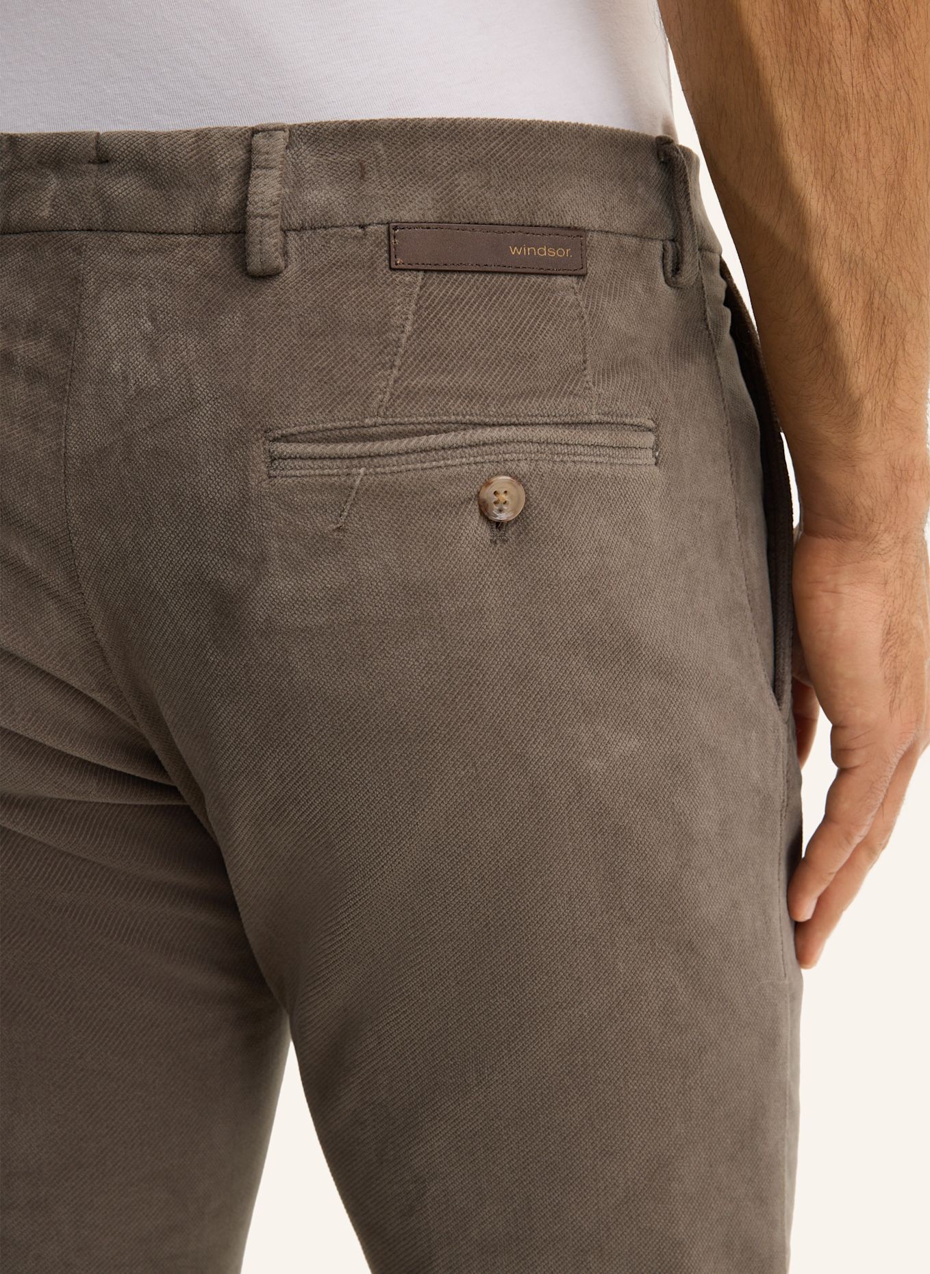 windsor. Samtchino CINO Slim Fit: OLIV