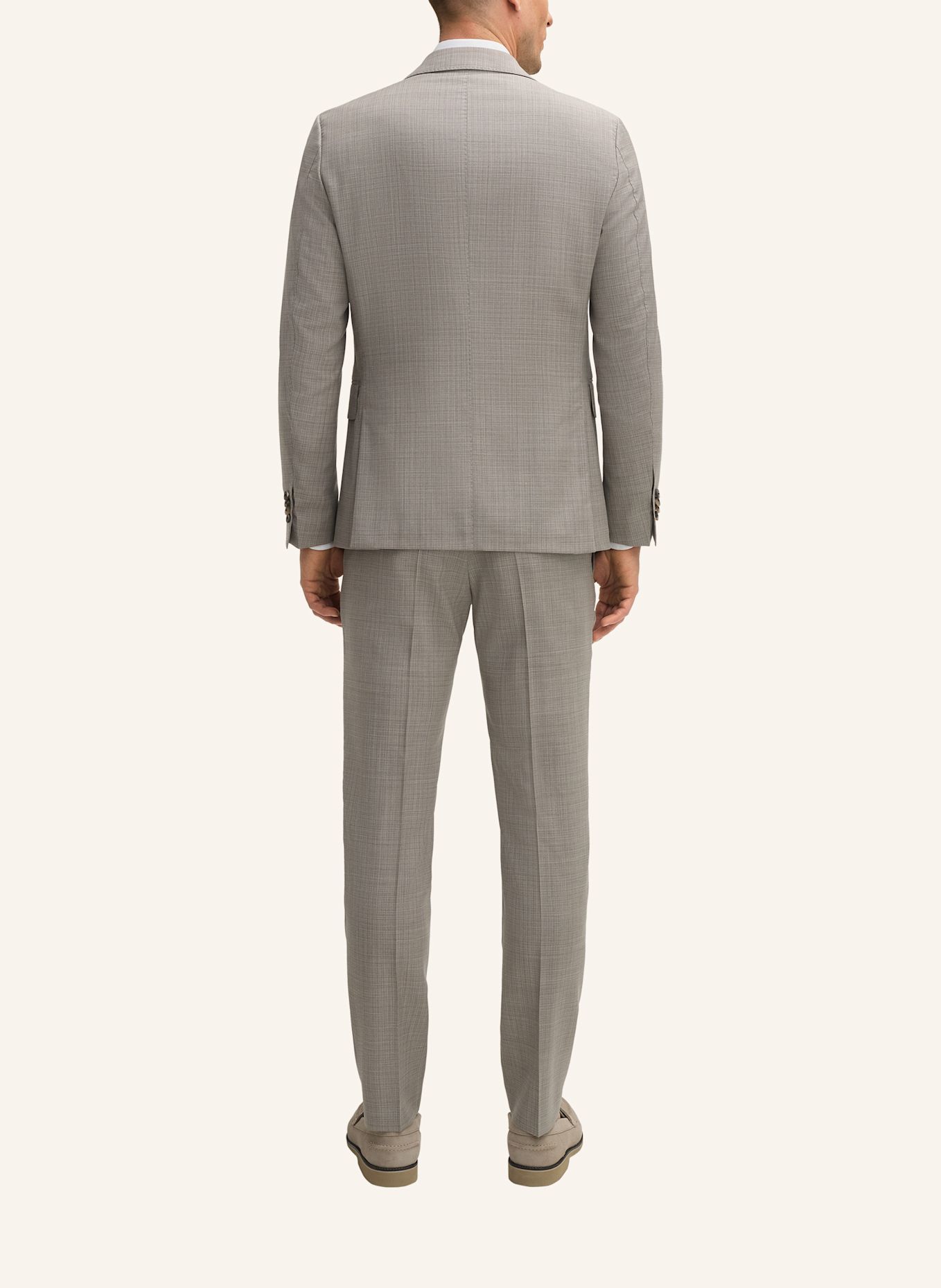 windsor. Anzug Shaped Fit: BEIGE