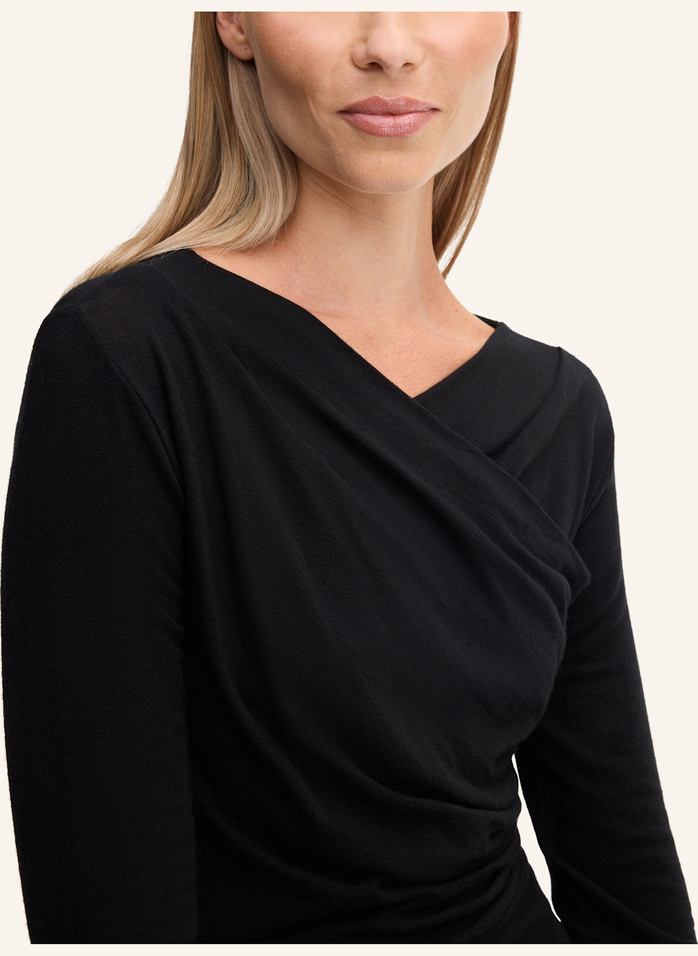 windsor. Langarm-Shirt: SCHWARZ