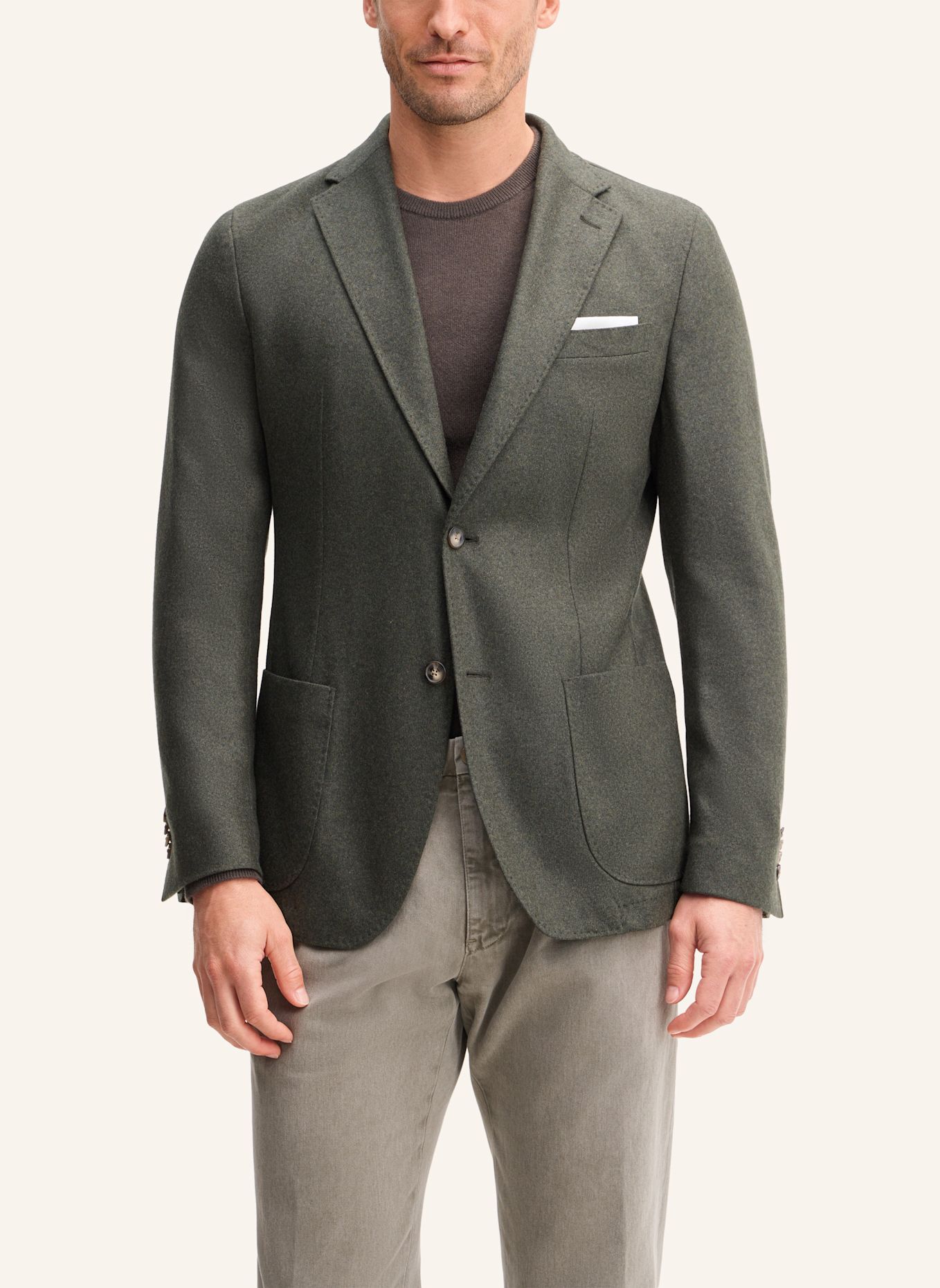 windsor. Sakko Shaped Fit: GRÜN