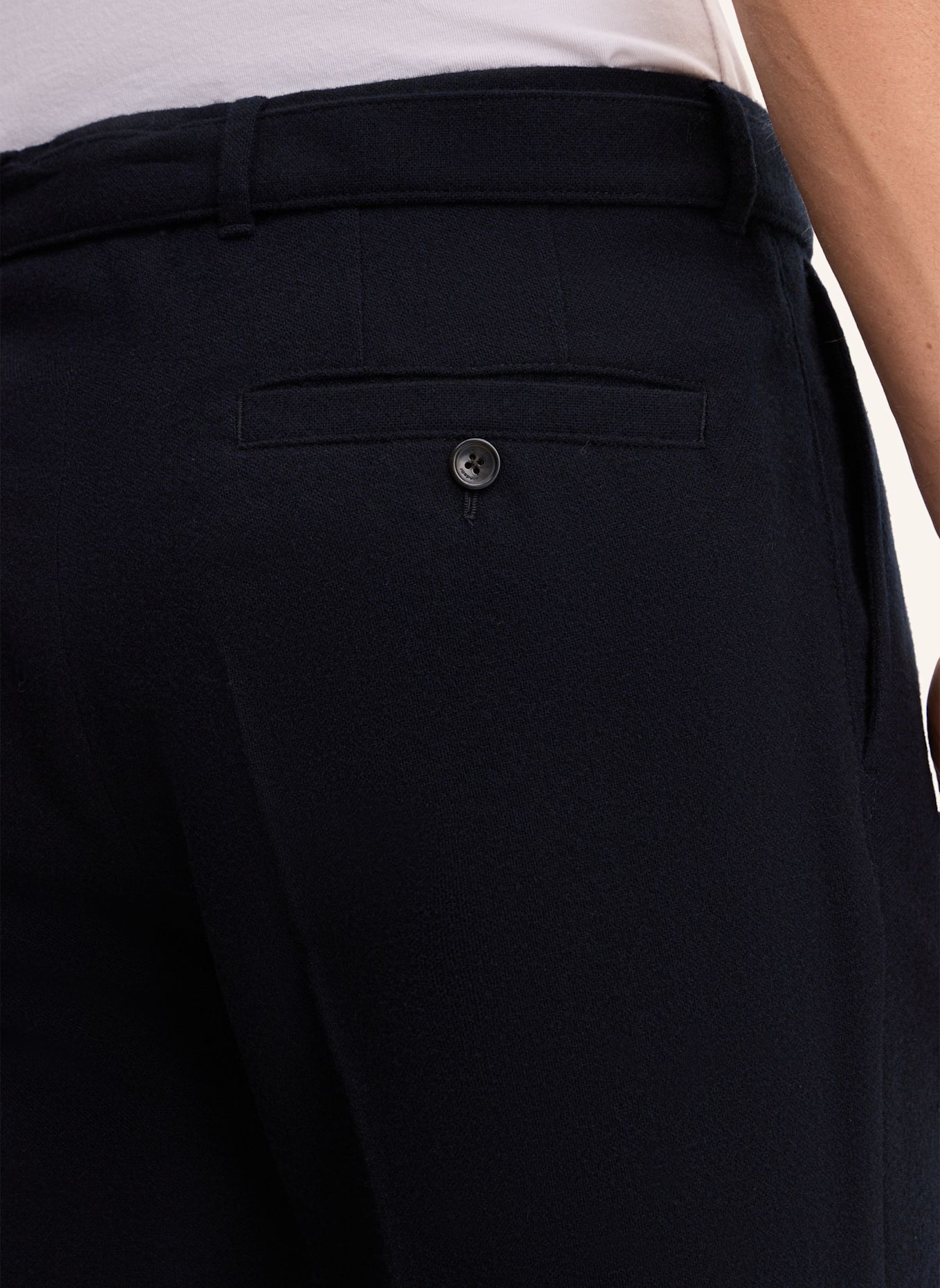 windsor. Bundfaltenhose: DUNKELBLAU