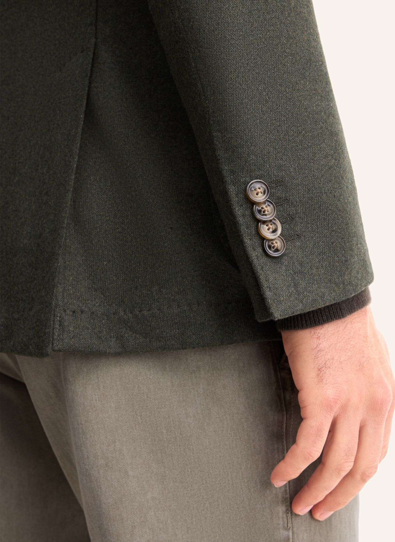 windsor. Sakko Shaped Fit: GRÜN