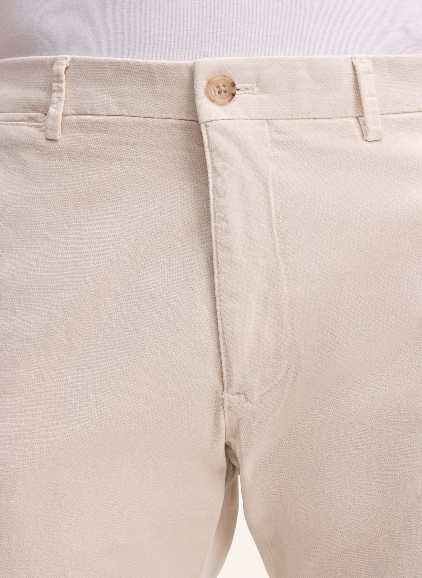windsor. Chino Regular Fit: WEISS