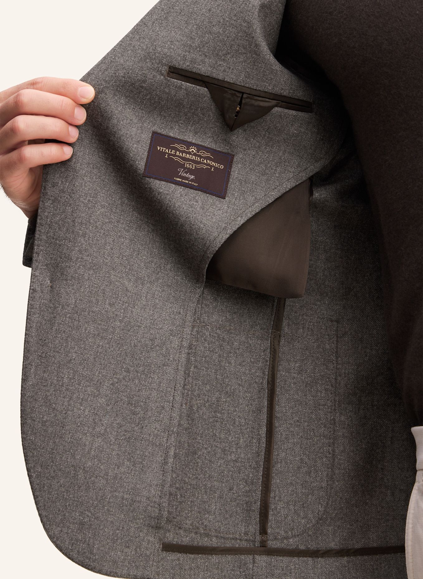 windsor. Sakko Shaped Fit: GRÜN