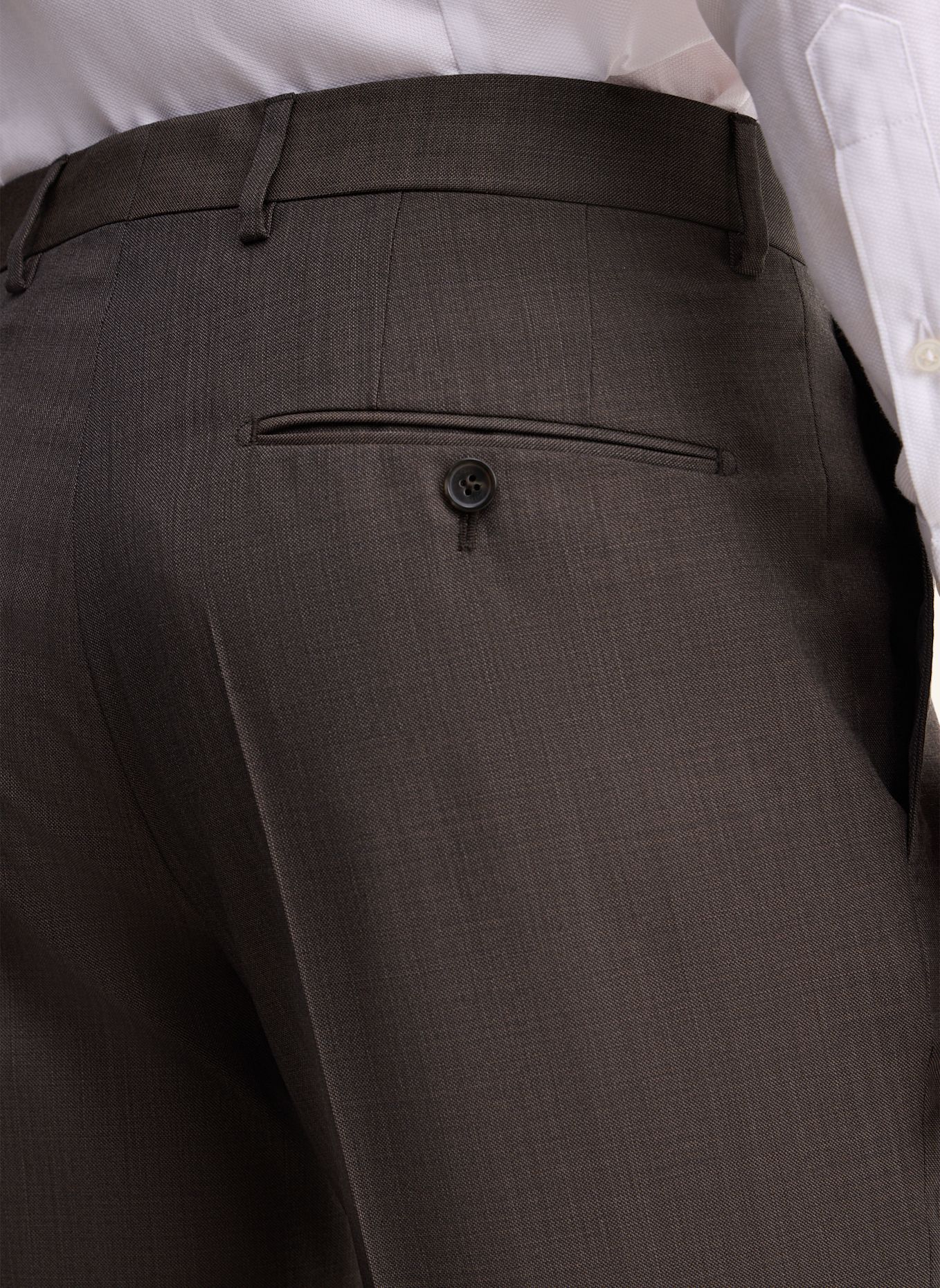 windsor. Anzug Shaped Fit: BRAUN