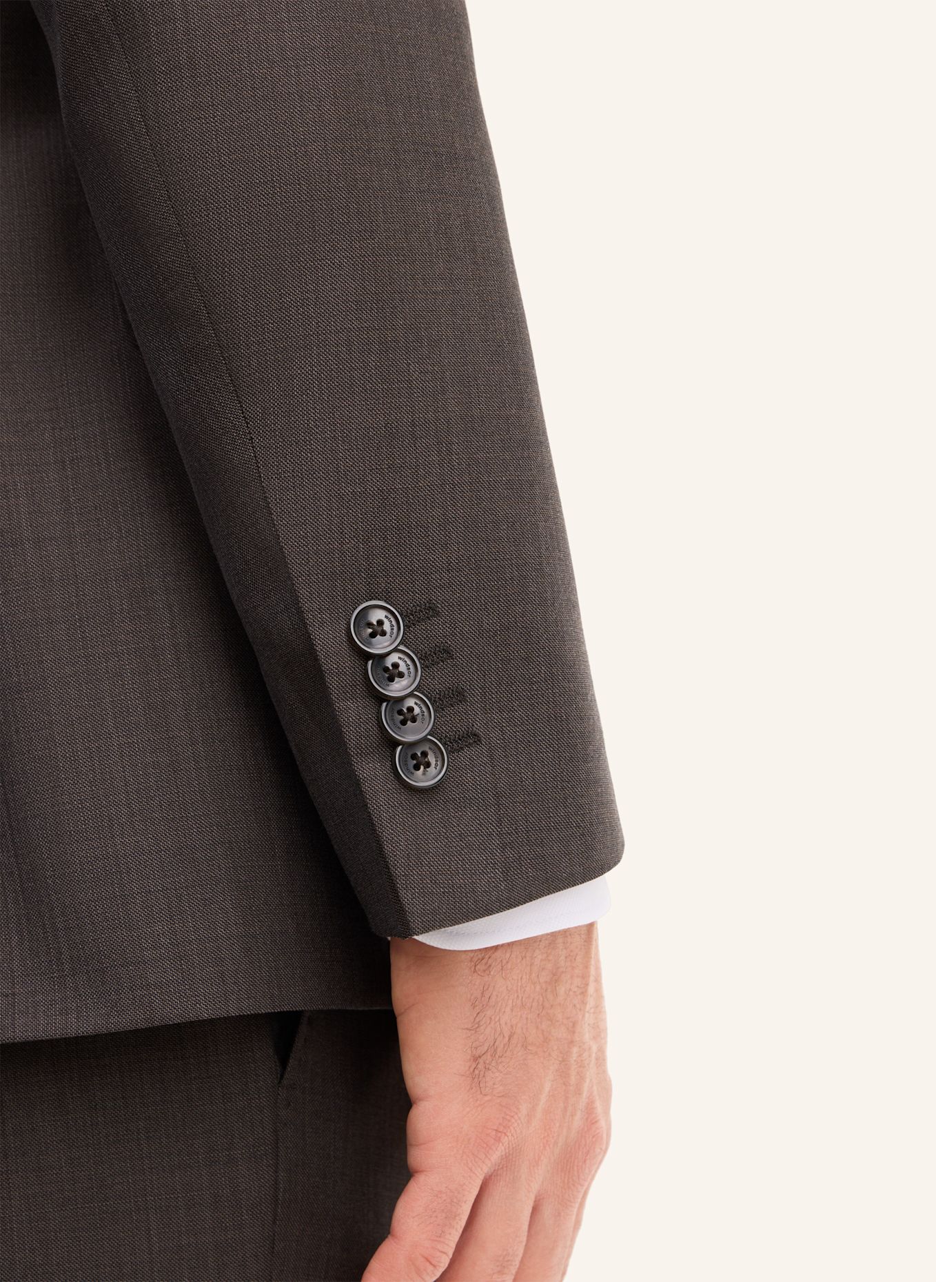 windsor. Anzug Shaped Fit: BRAUN