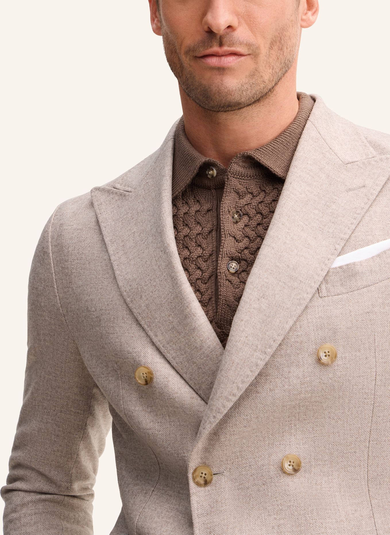 windsor. Sakko: BEIGE