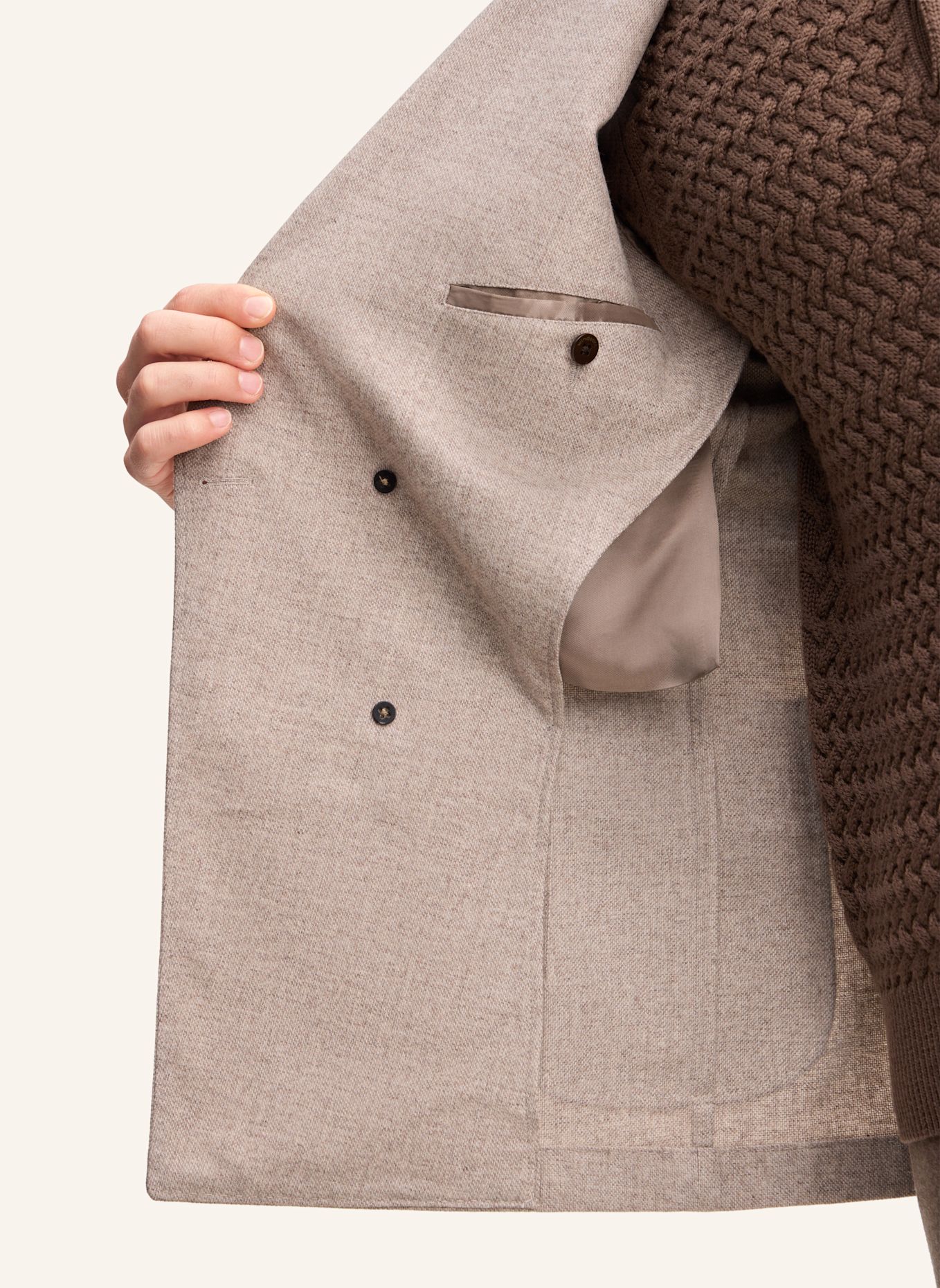 windsor. Sakko: BEIGE