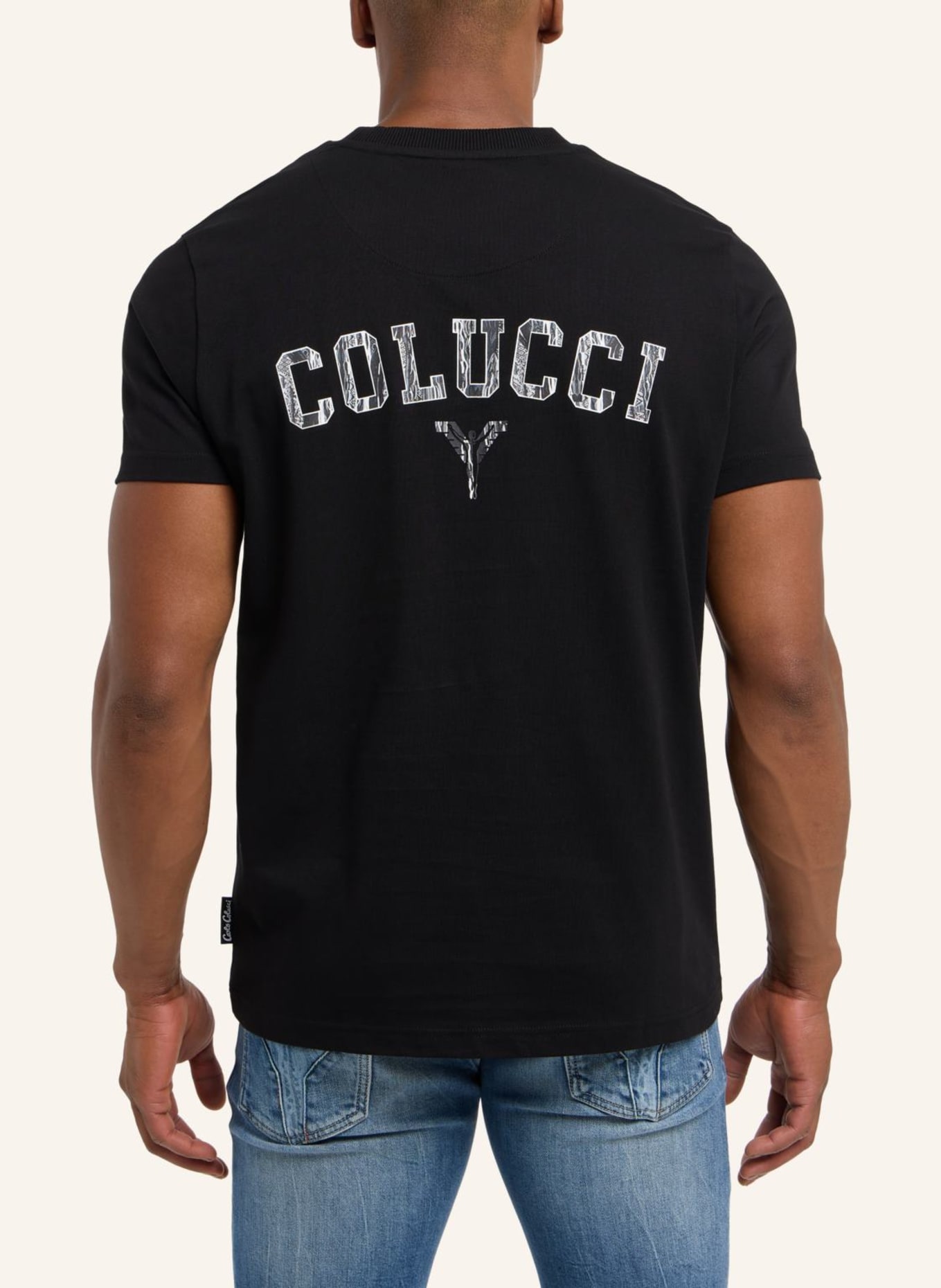 CARLO COLUCCI T-Shirt - Black Friday DINARDO, Farbe: SCHWARZ (Bild 2)