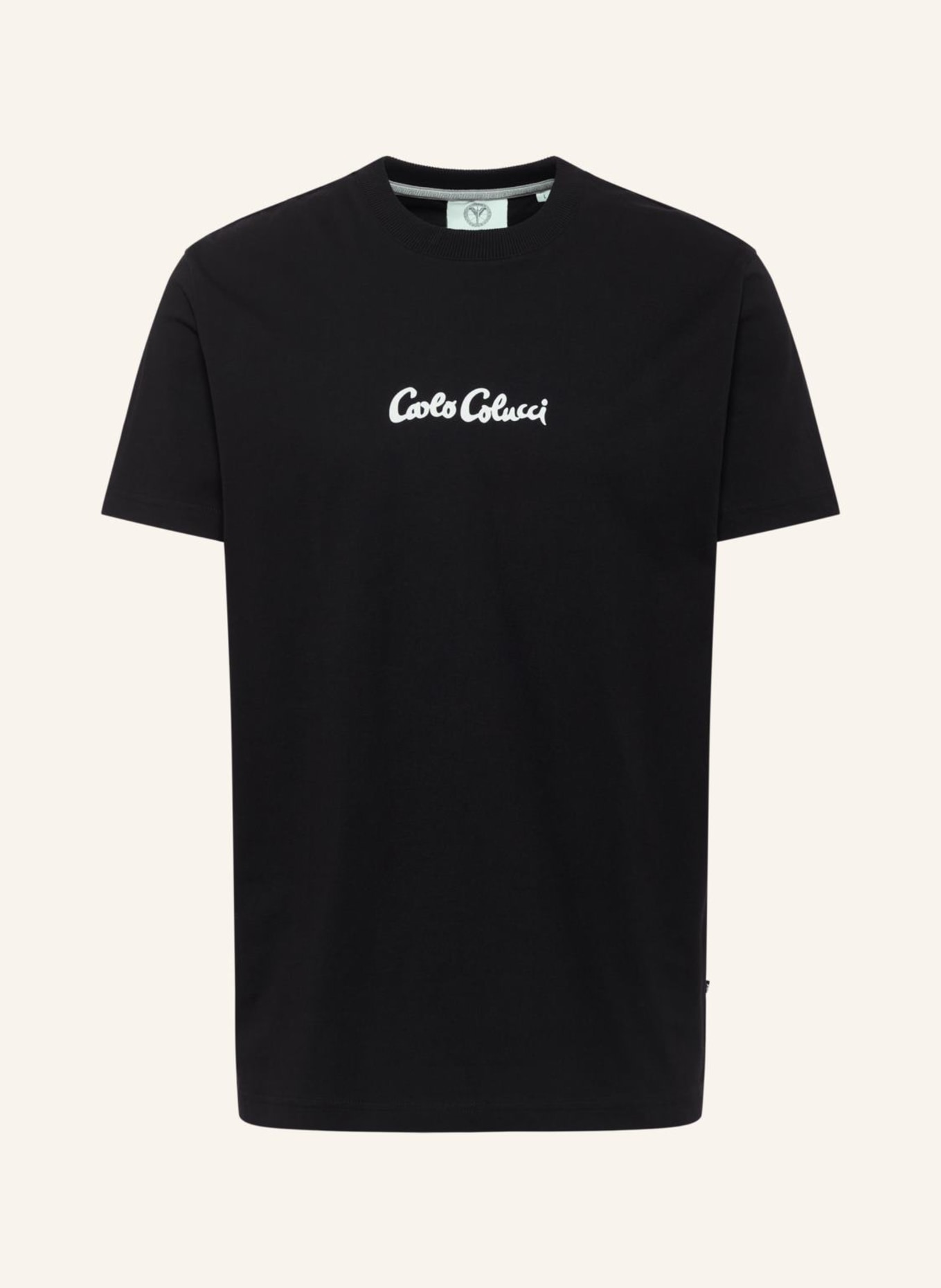 CARLO COLUCCI T-Shirt - Black Friday DINARDO, Farbe: SCHWARZ (Bild 1)