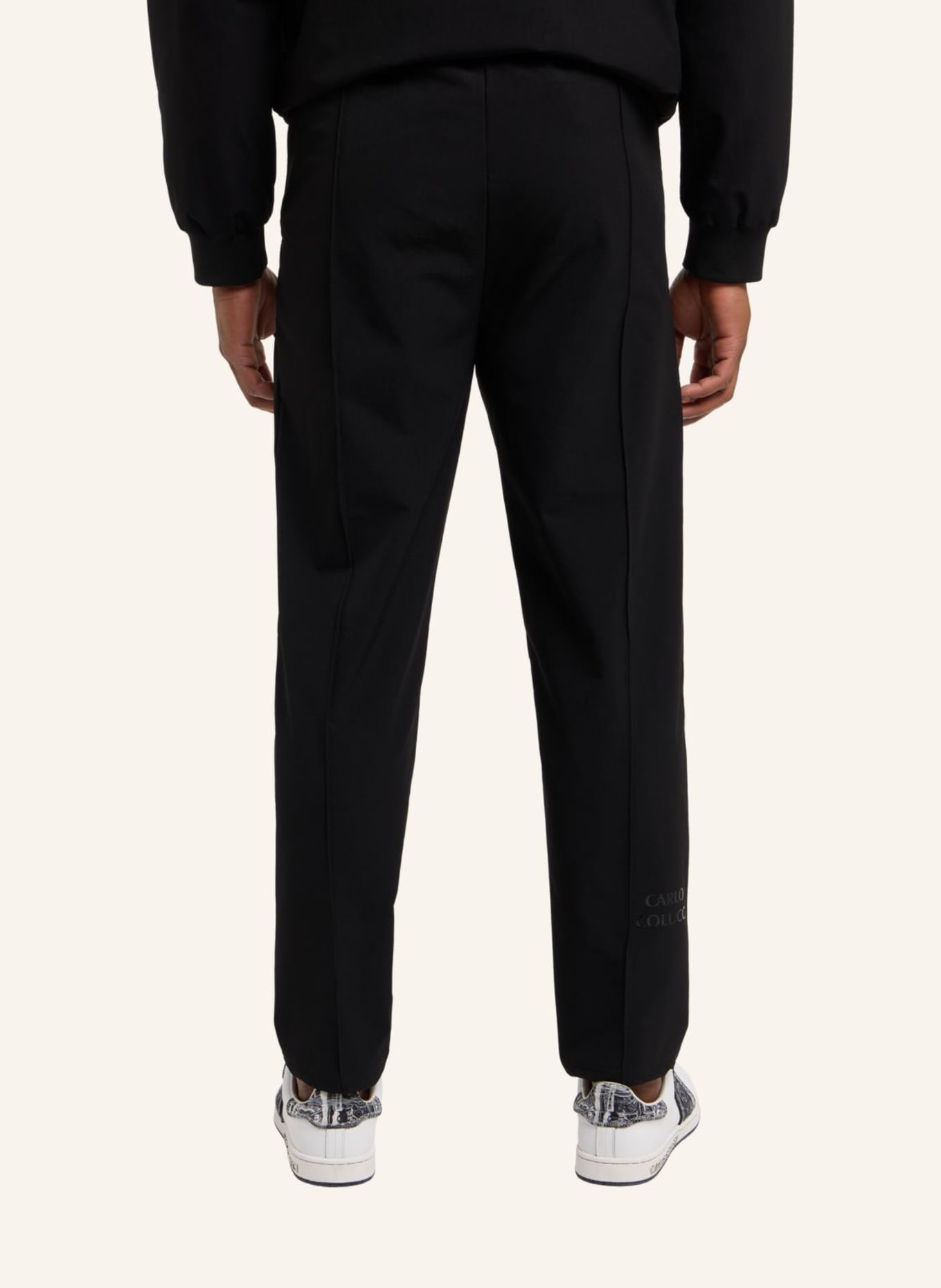 CARLO COLUCCI Tracksuit Hose - Carat DITADI, Farbe: SCHWARZ (Bild 2)