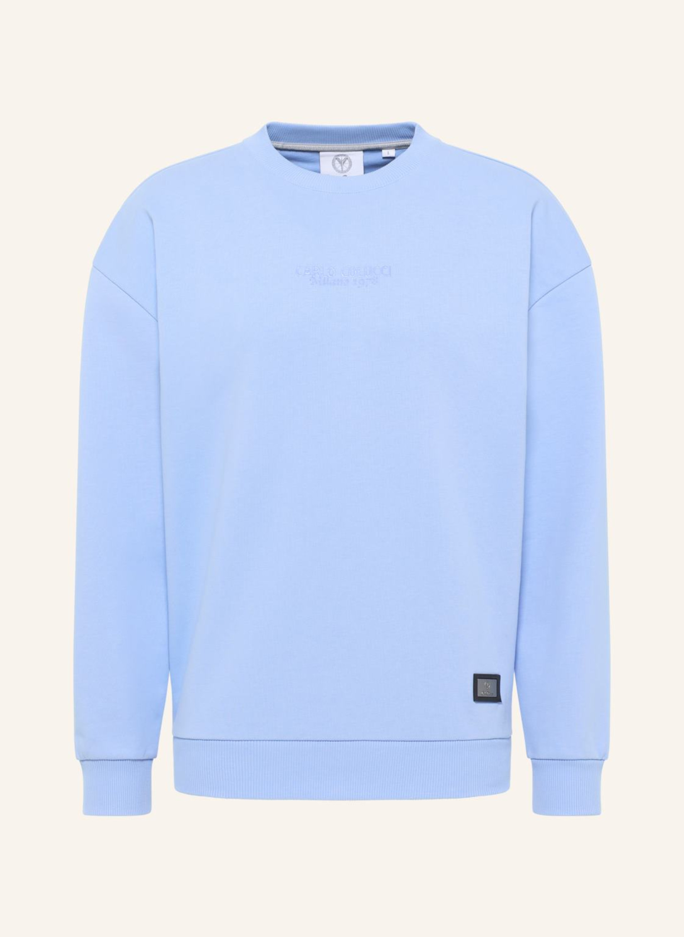 CARLO COLUCCI Oversize Sweatshirt - La Famiglia D'OTTAVIO, Farbe: BLAU (Bild 1)