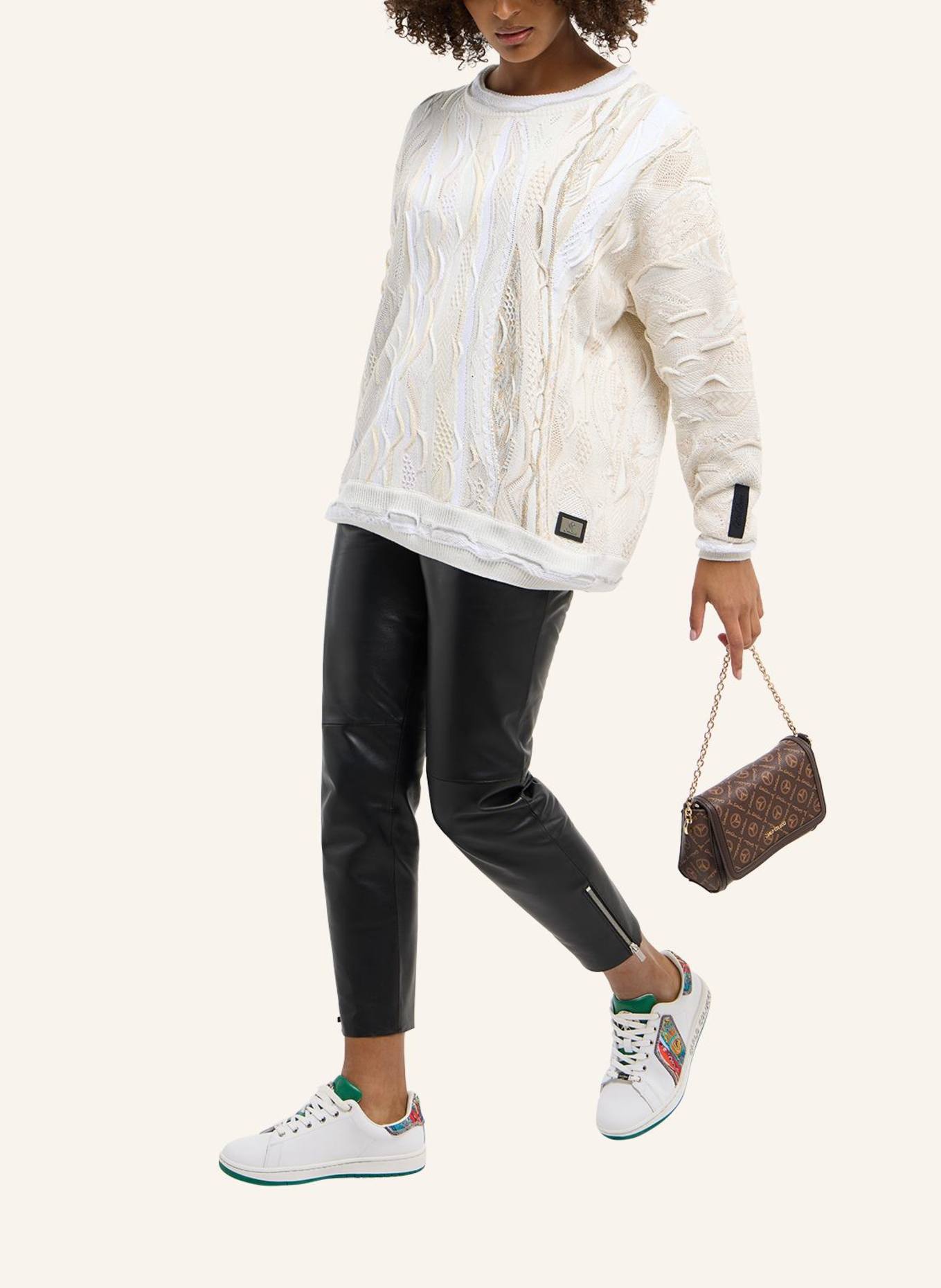 CARLO COLUCCI Schultertasche DELIA: BRAUN