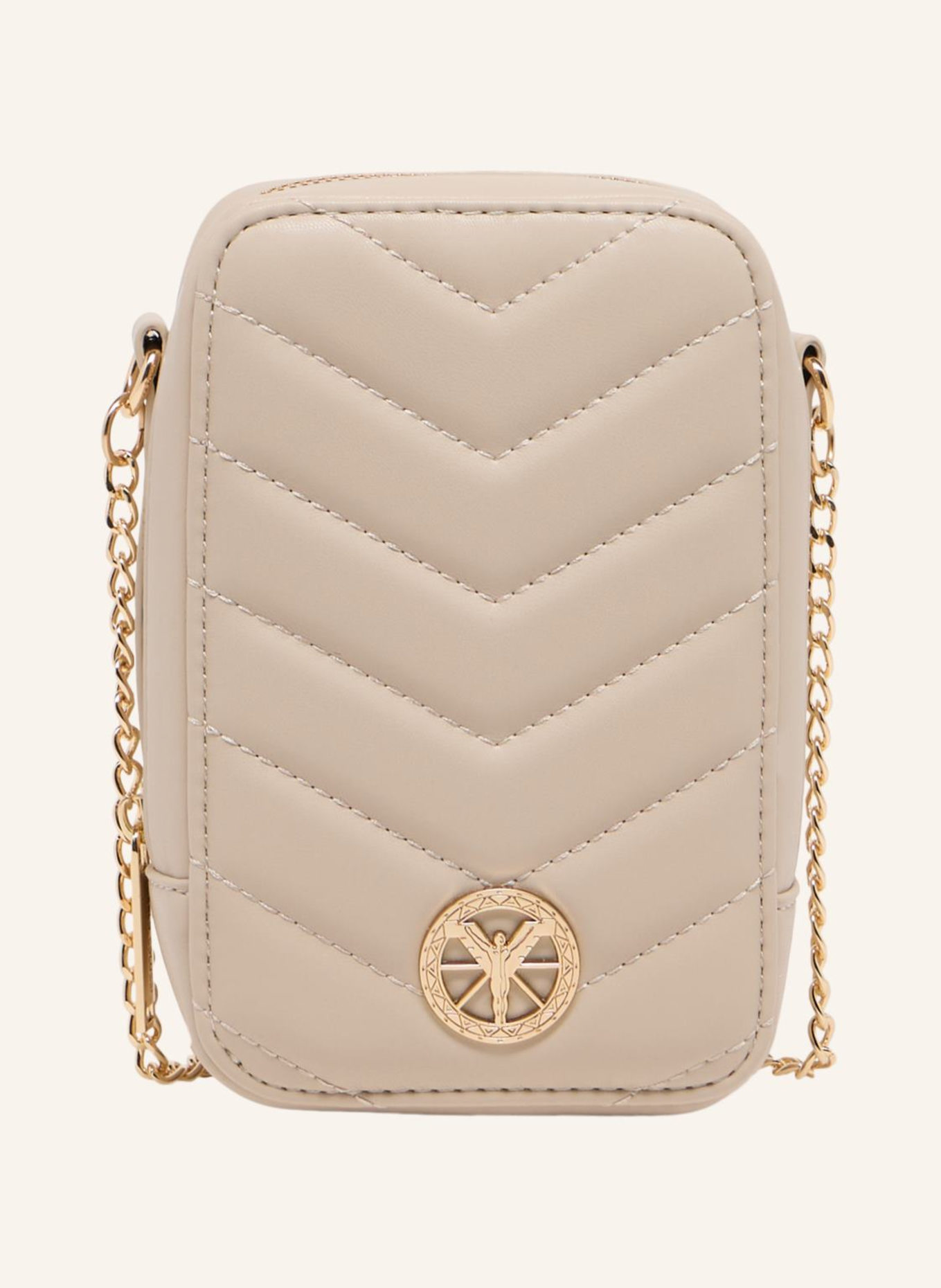 CARLO COLUCCI Wattierte Minitasche DI DONNA: GRAU