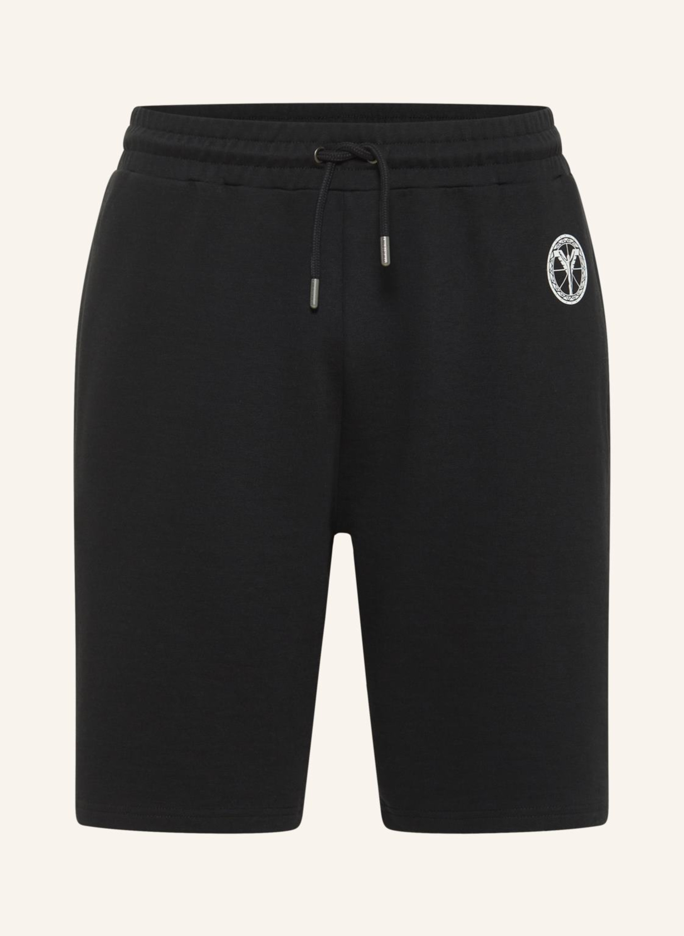 CARLO COLUCCI Shorts "Casual Fashion" DEMOROZI: SCHWARZ