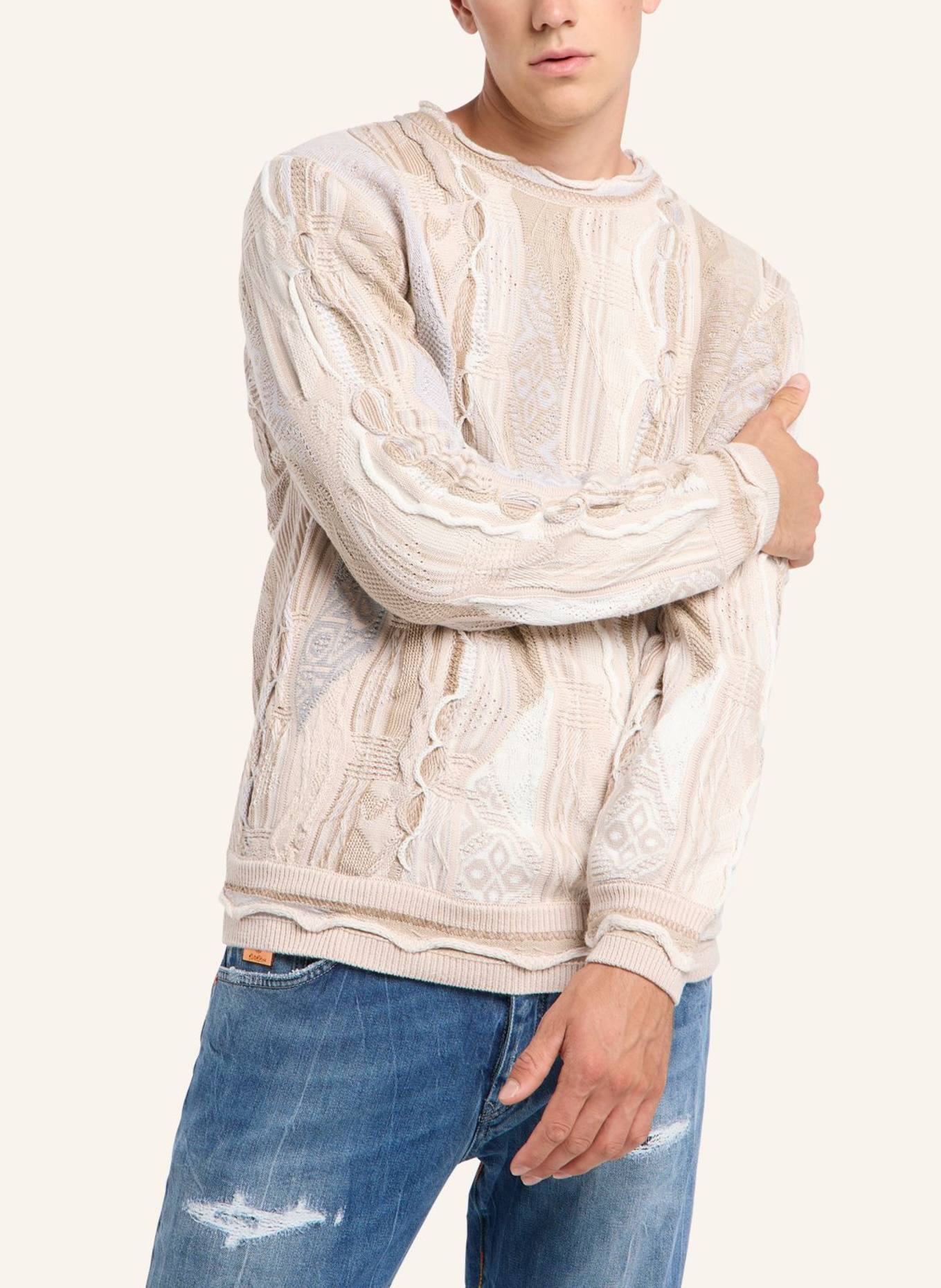 CARLO COLUCCI Strickpullover ERSINI: BEIGE
