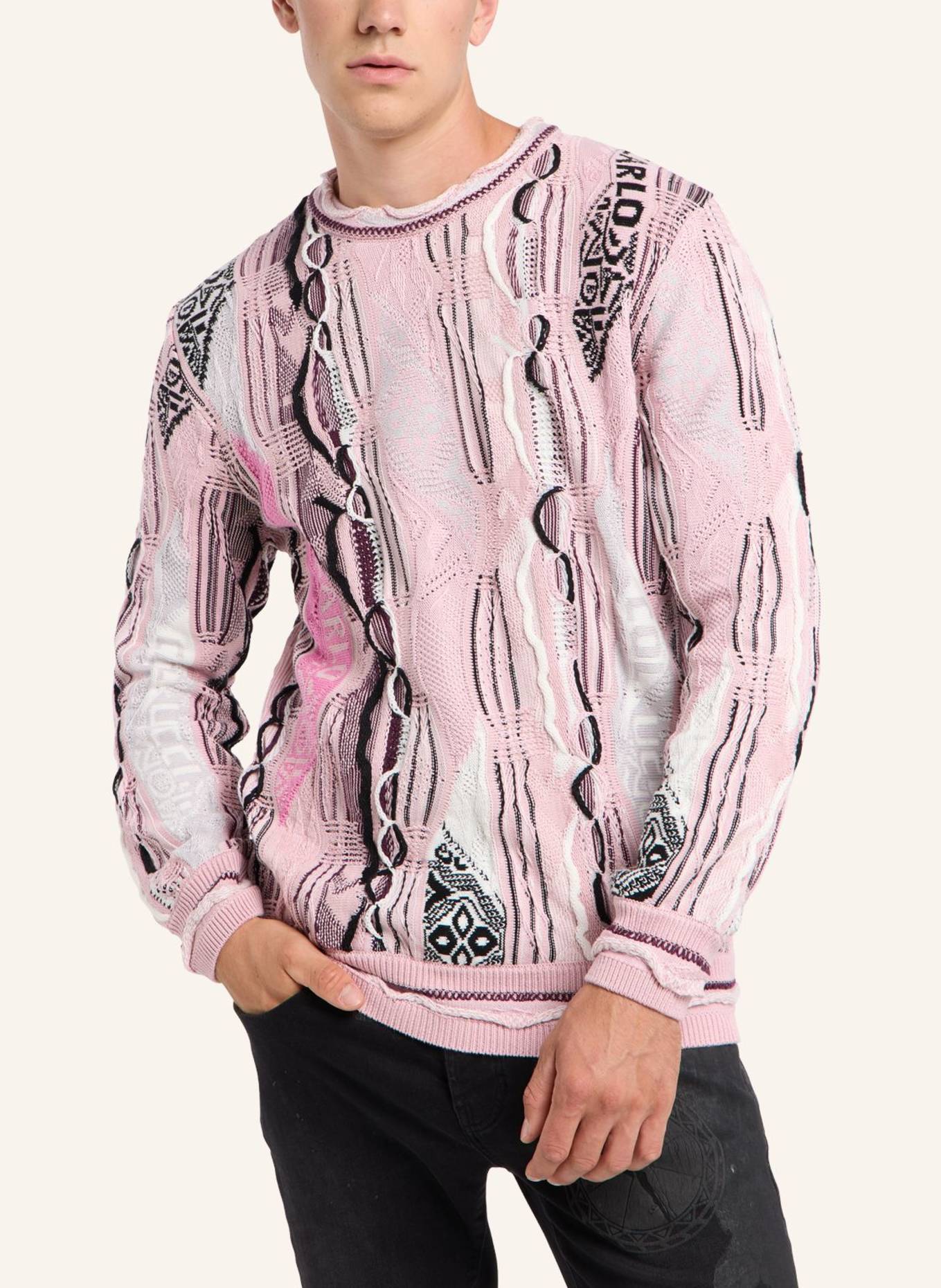 CARLO COLUCCI Strickpullover ERSINI: ROSA