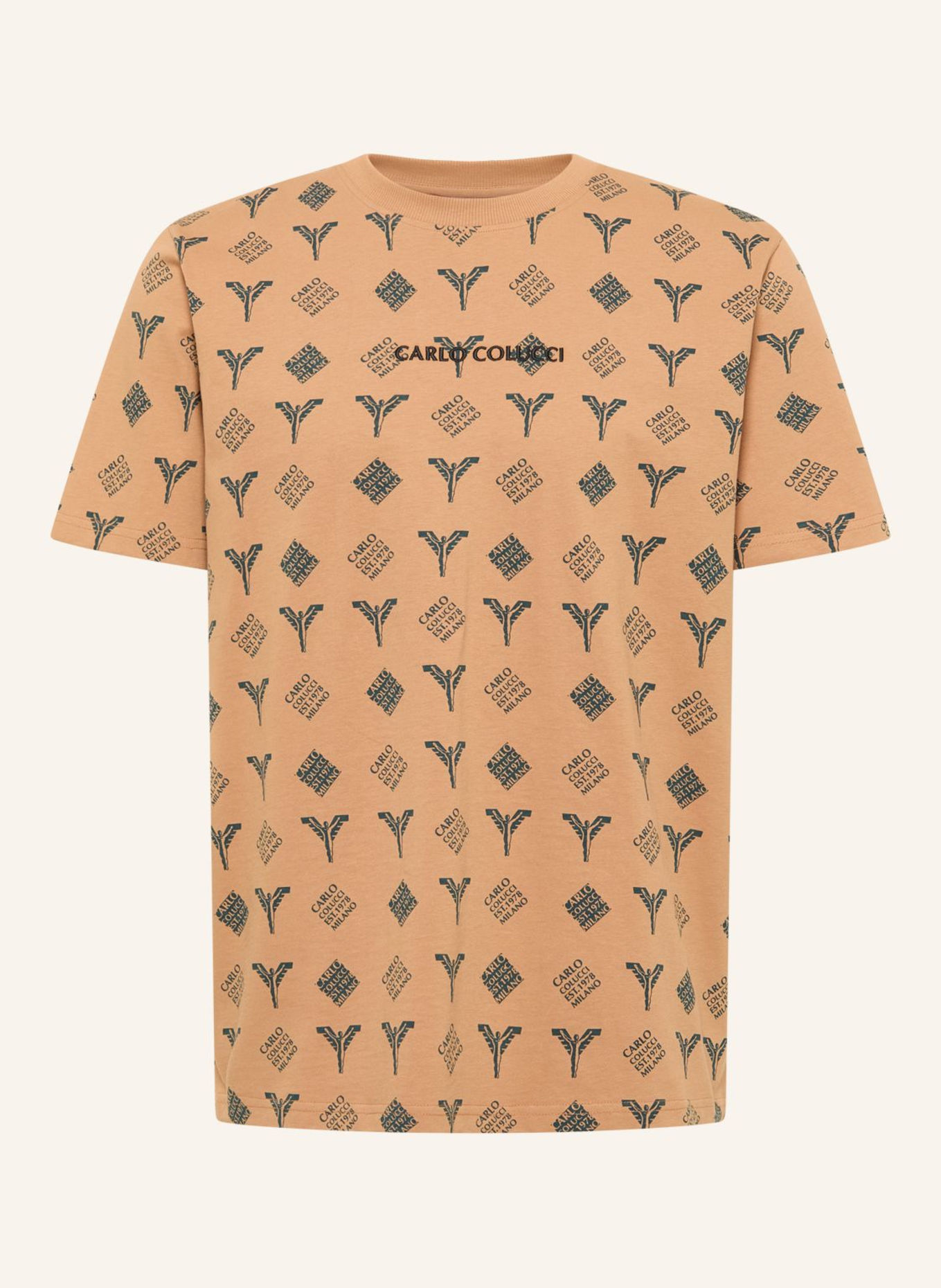 CARLO COLUCCI Logo T-Shirt - Black Friday FALCHI: BRAUN