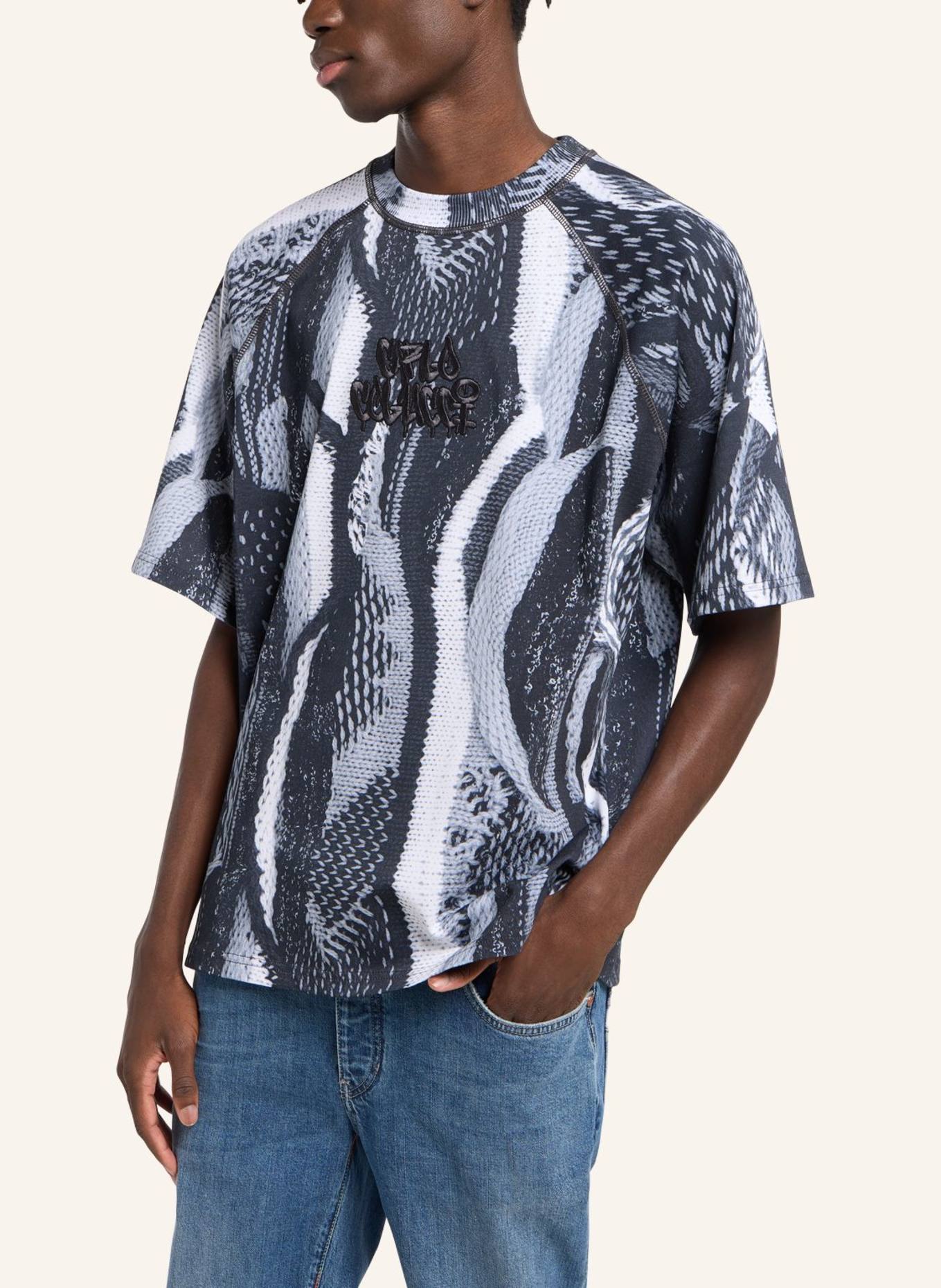 CARLO COLUCCI Oversize T-Shirt - Zoom in ETTORI: SCHWARZ
