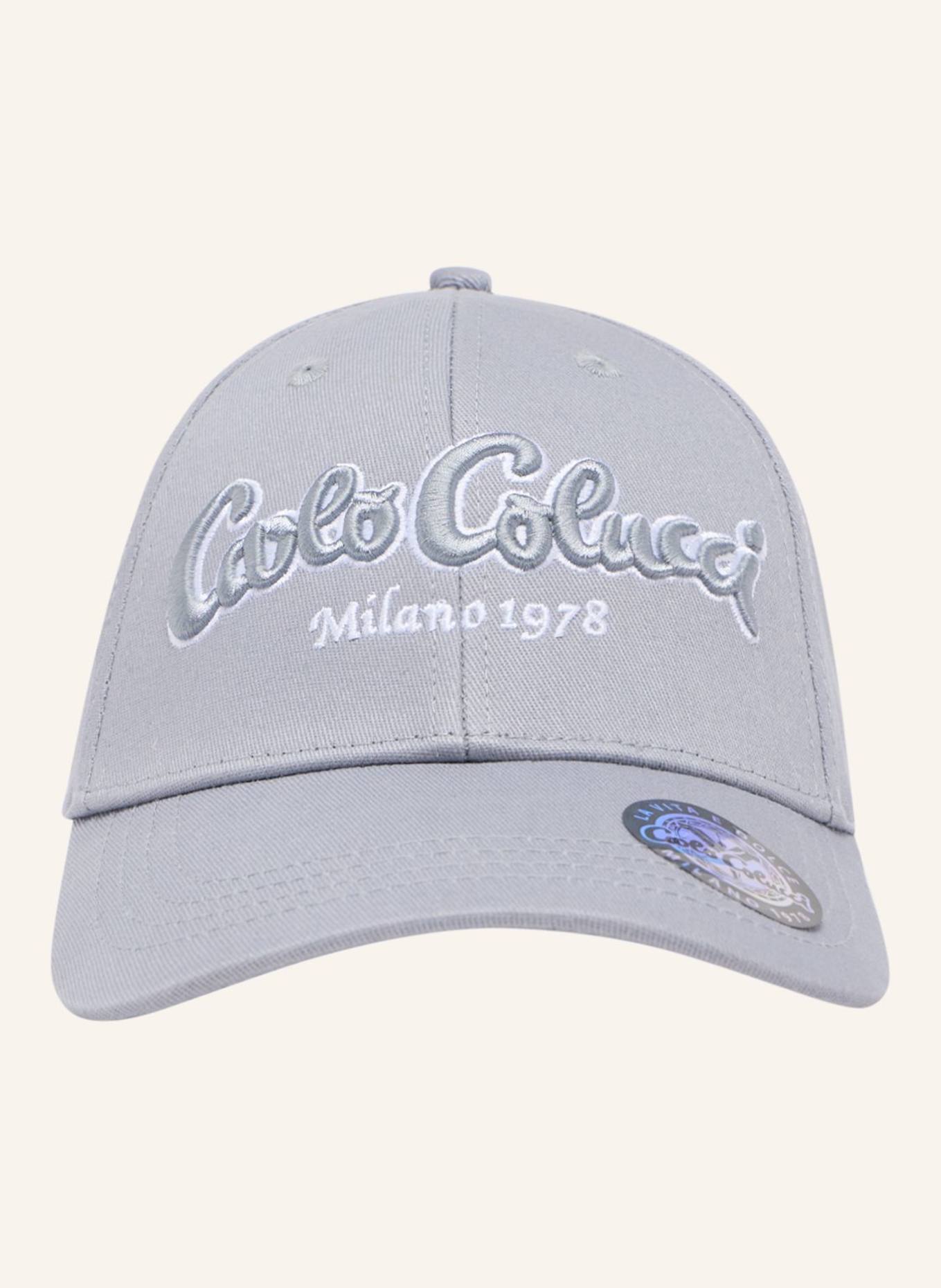 CARLO COLUCCI Unisex Basic Basecap ELEZI: GRAU