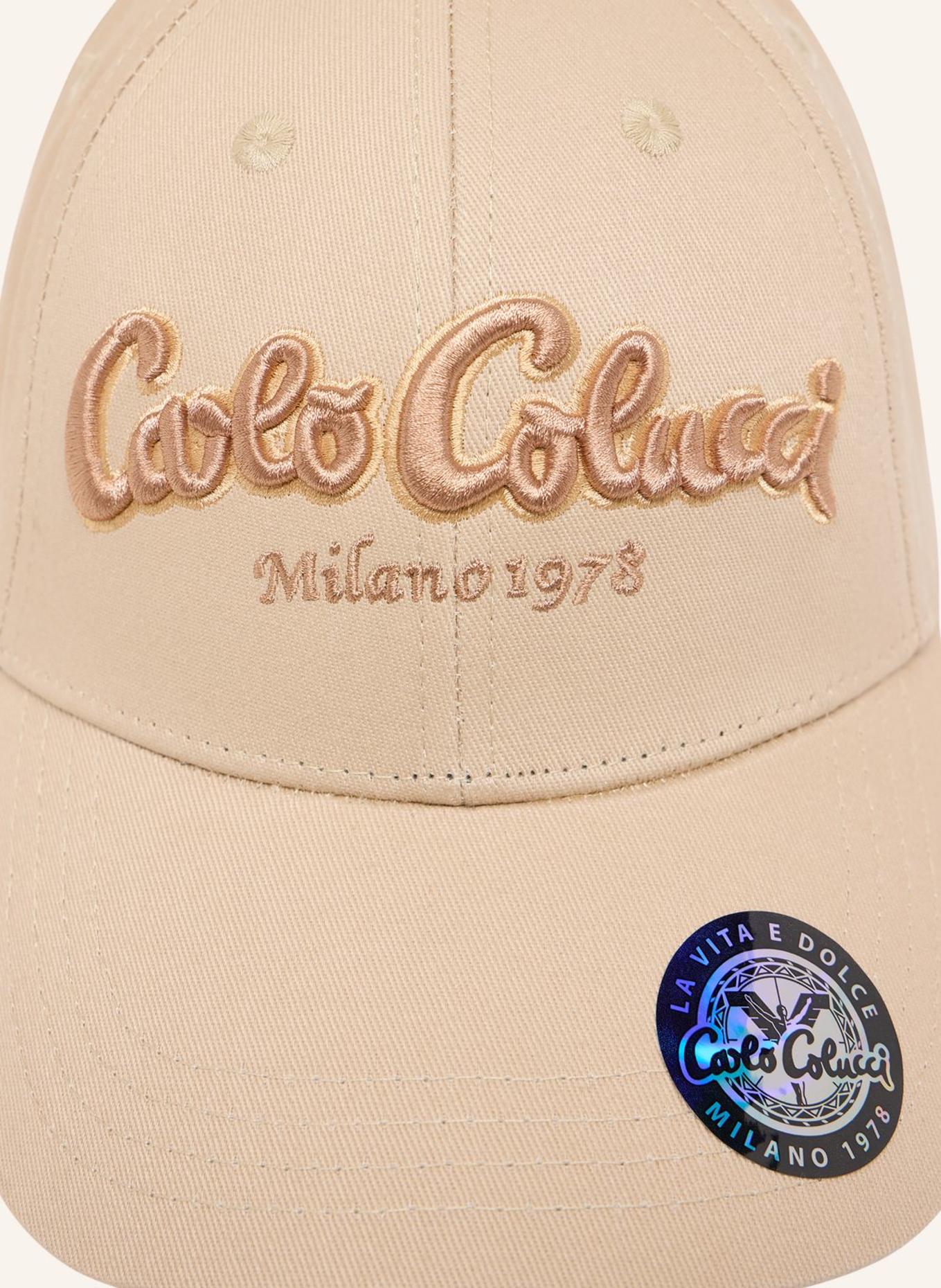CARLO COLUCCI Unisex Basic Basecap ELEZI: BRAUN