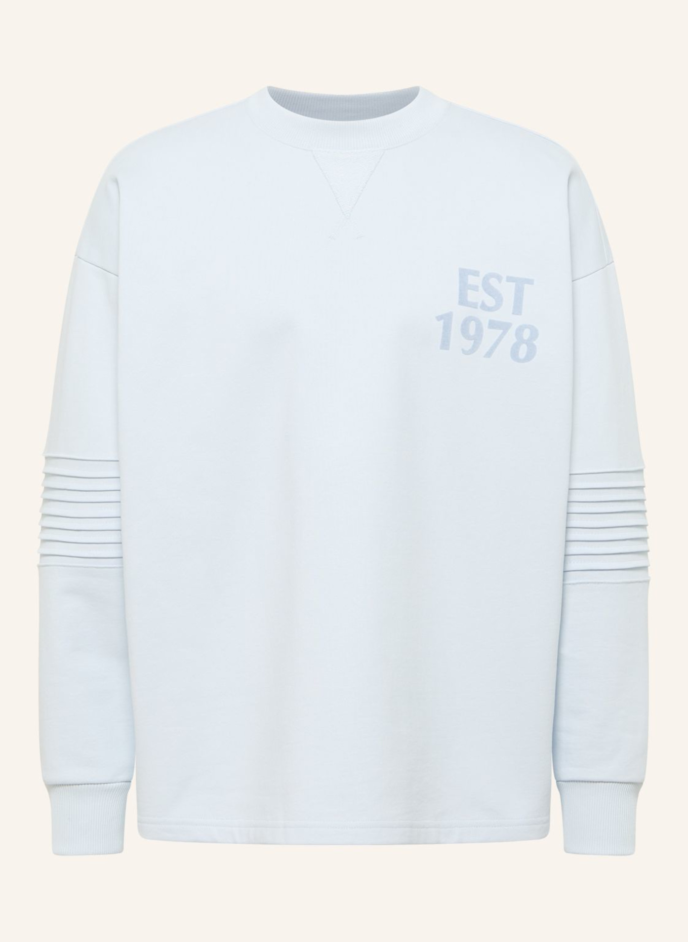 CARLO COLUCCI Sweatshirt - CLEAN CAPSULE FAUSTINI: HELLBLAU