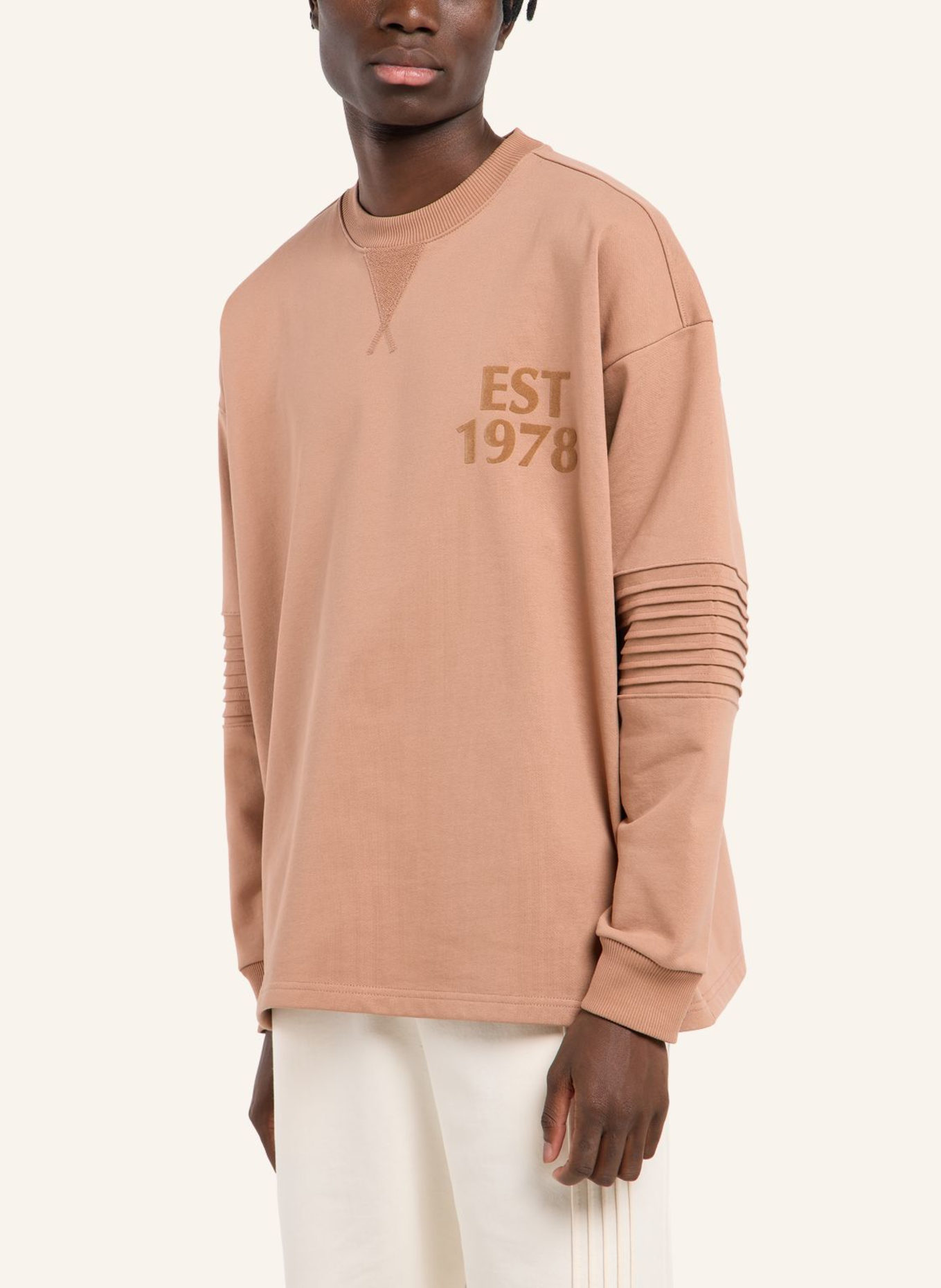 CARLO COLUCCI Sweatshirt - CLEAN CAPSULE FAUSTINI: BRAUN