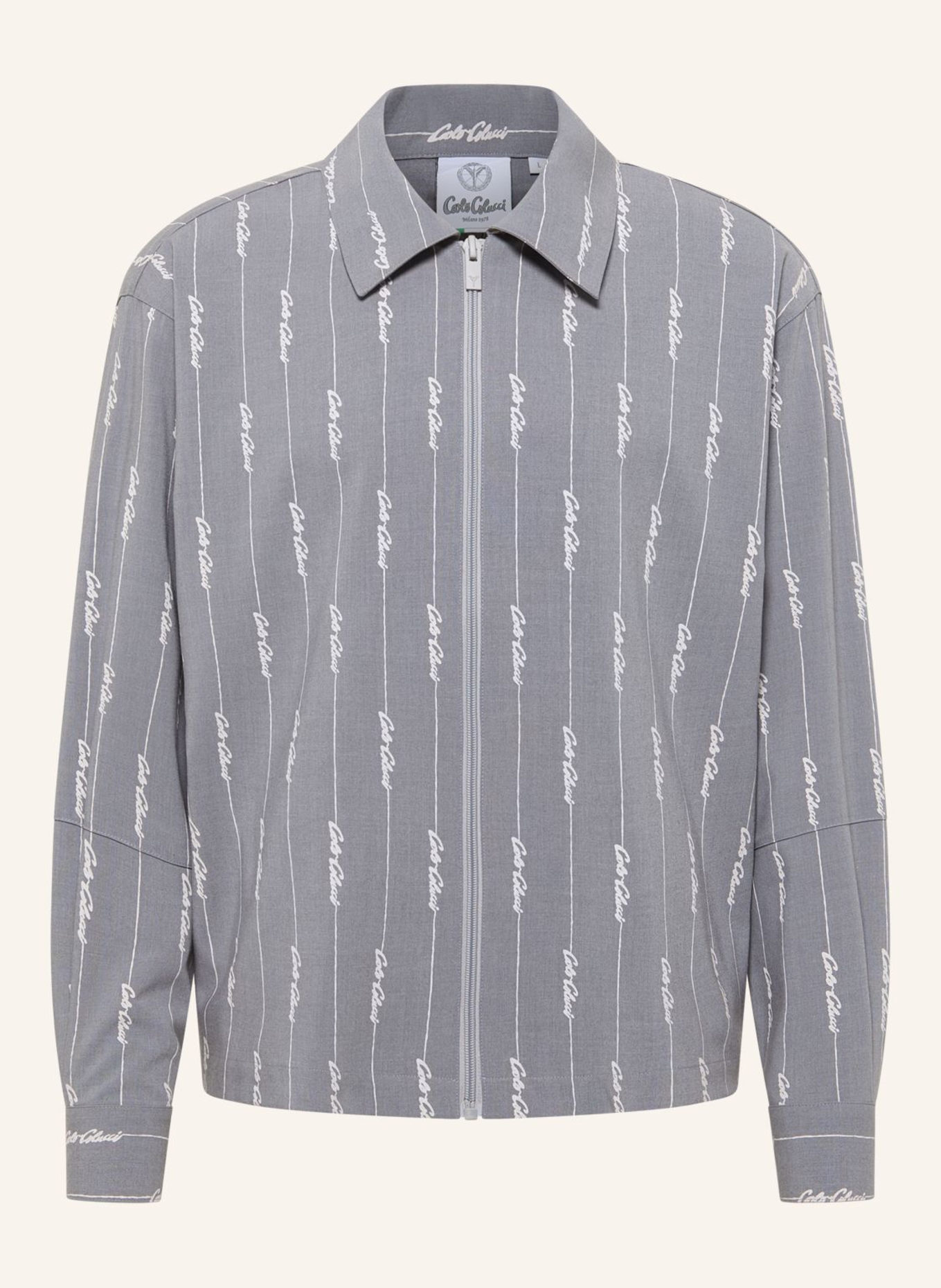 CARLO COLUCCI Tracksuit Jacke - CASUAL SUIT FAVARATO: GRAU