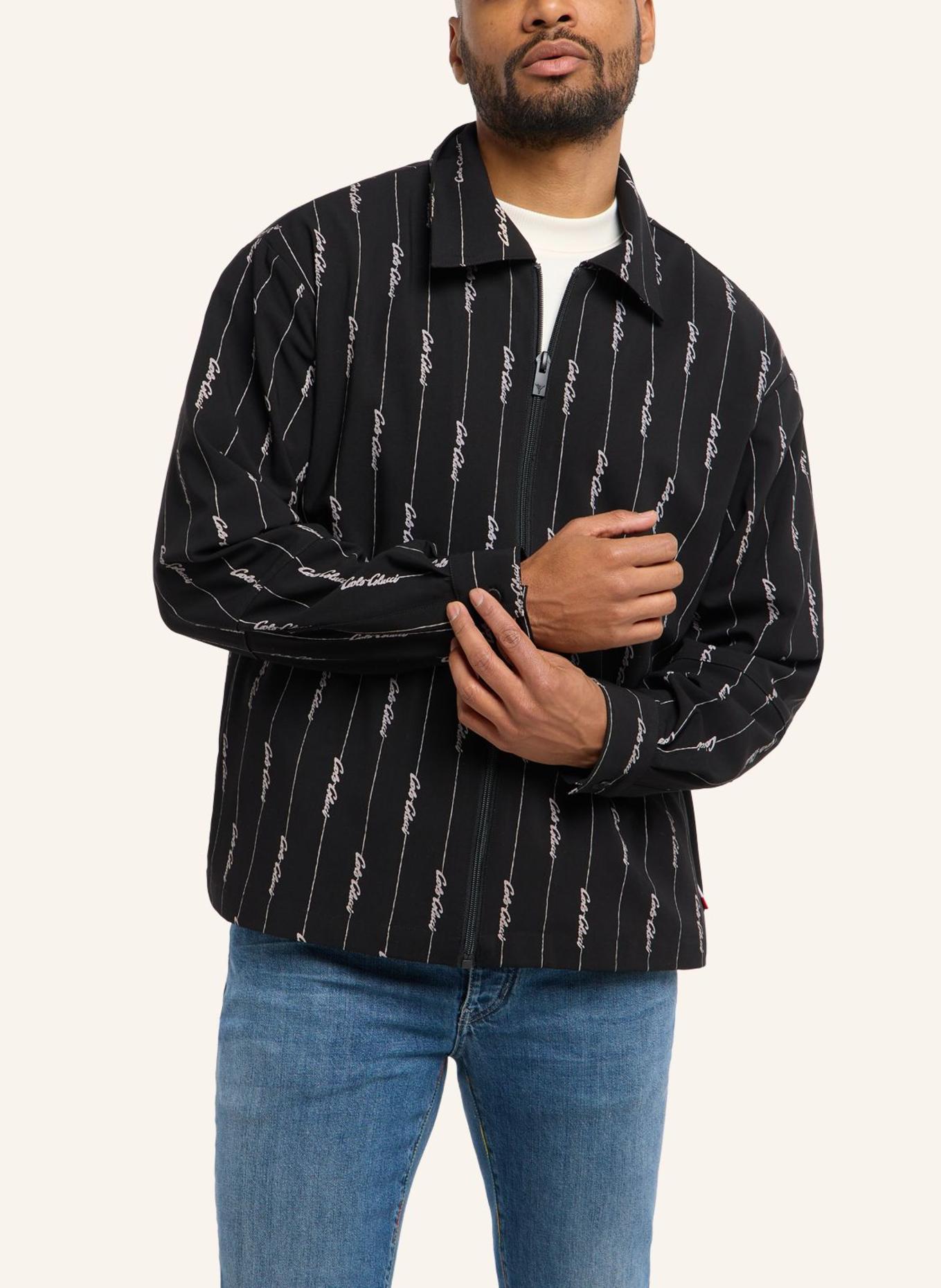 CARLO COLUCCI Tracksuit Jacke - CASUAL SUIT FAVARATO: SCHWARZ