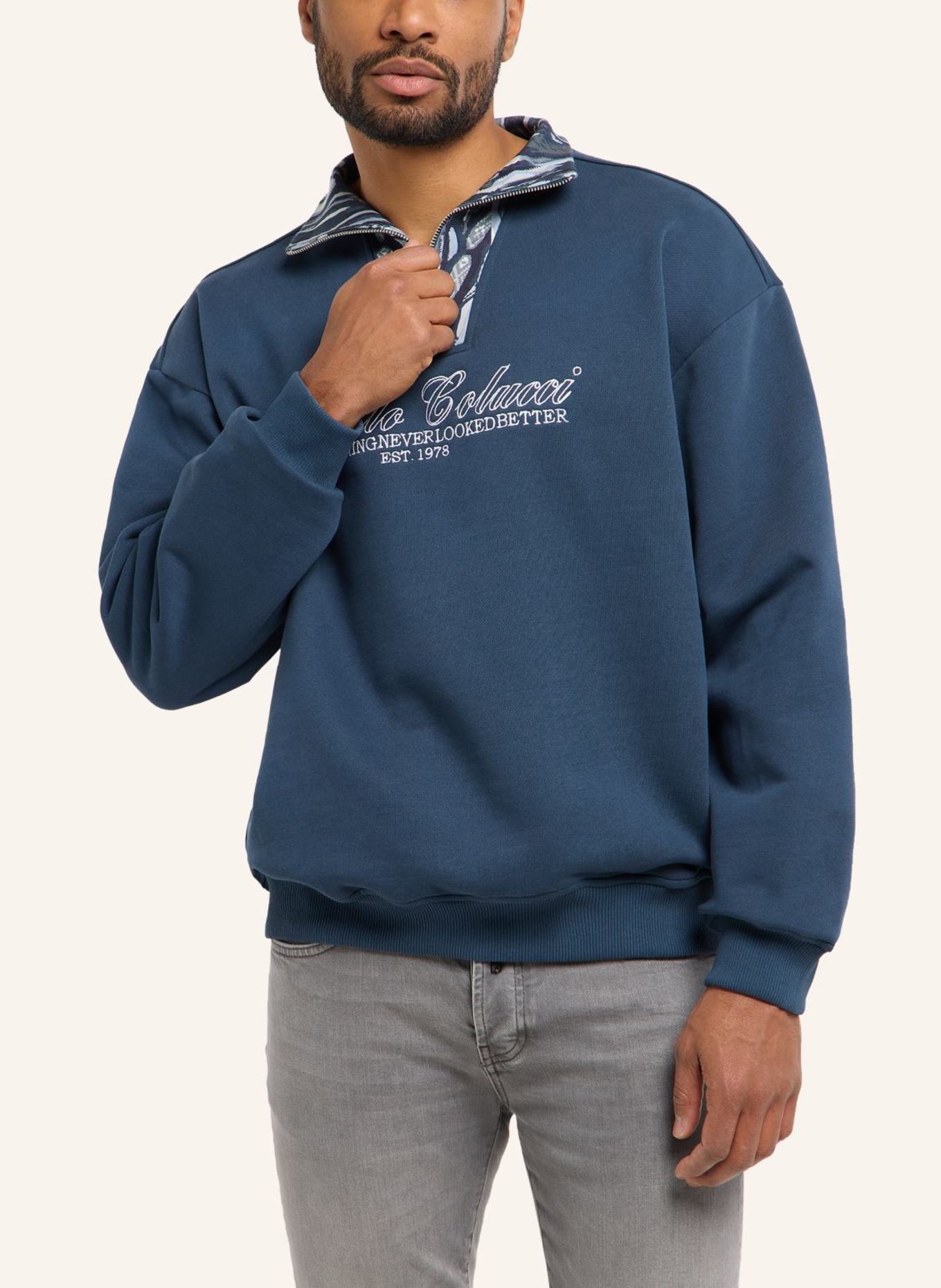 CARLO COLUCCI Troyer - MATCH POINT FAVARO: DUNKELBLAU