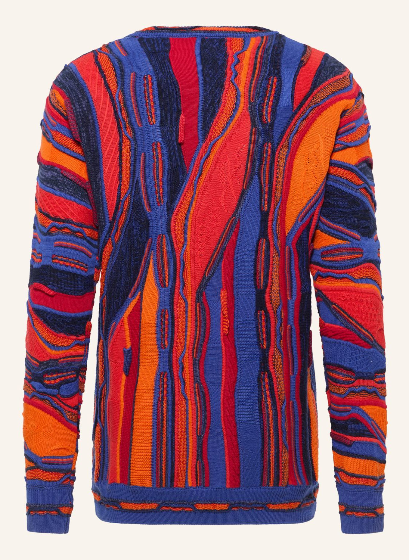 CARLO COLUCCI Strickpullover FAZIO: DUNKELBLAU