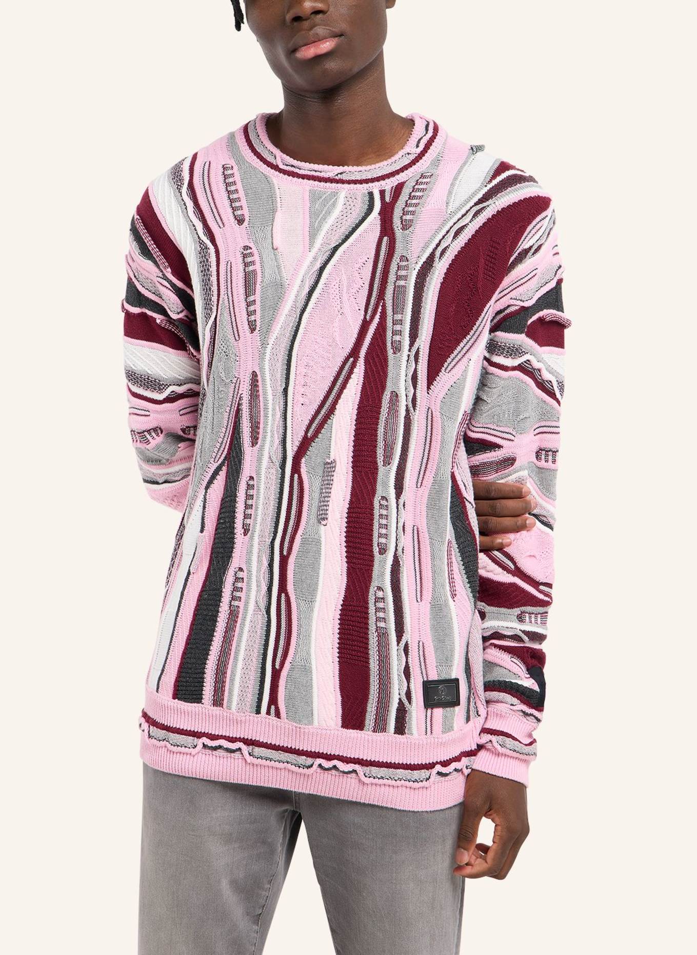 CARLO COLUCCI Strickpullover FAZIO: ROSA