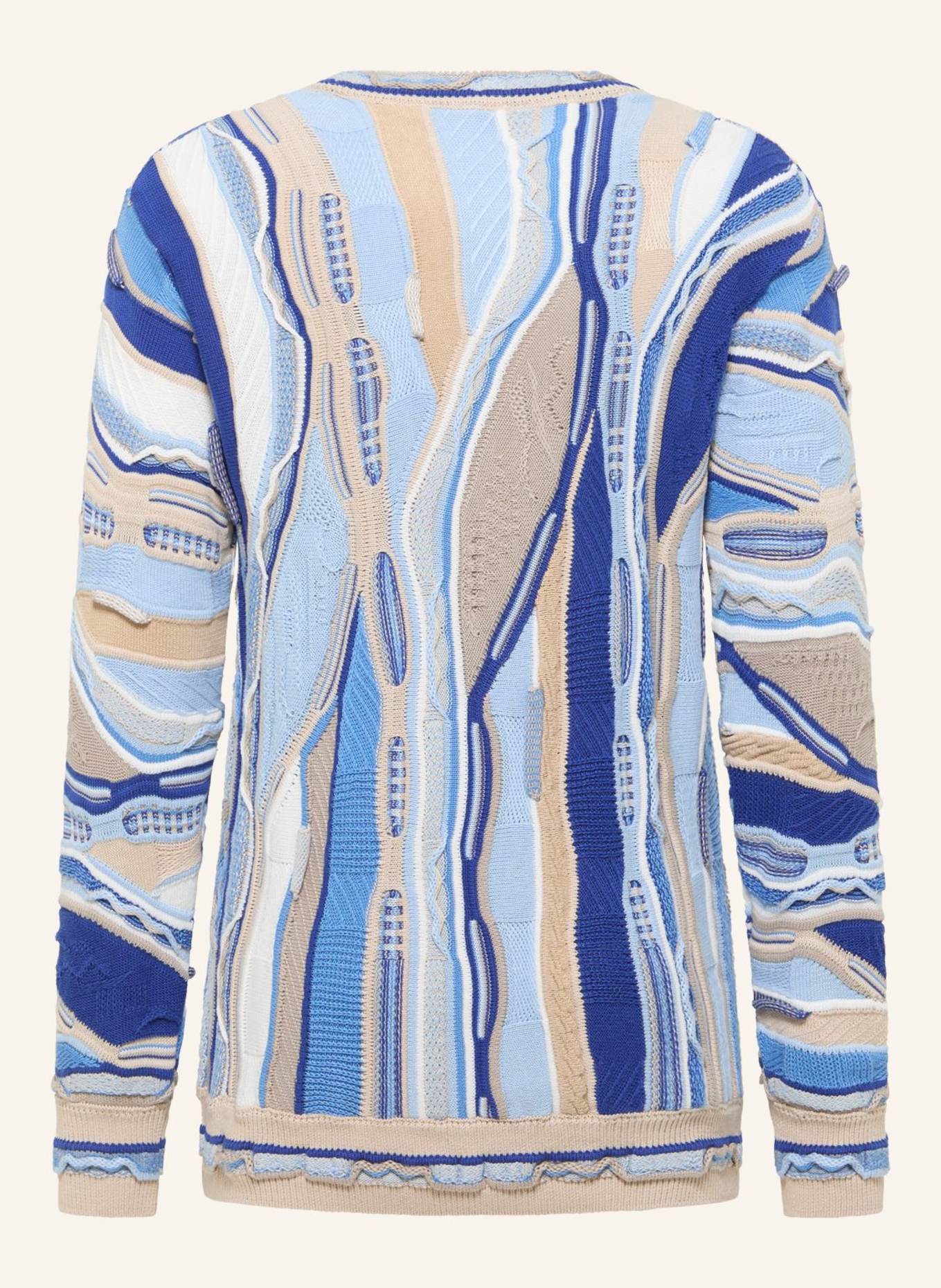 CARLO COLUCCI Strickpullover FAZIO: BLAU