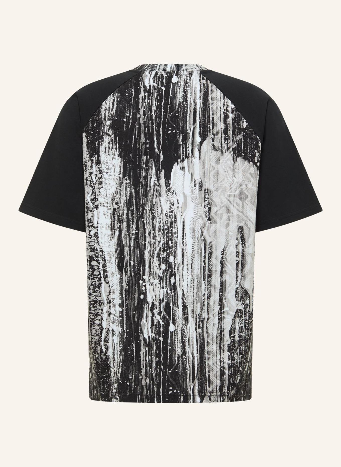 CARLO COLUCCI T-Shirt - AI DRIP KNIT FANTINI: SCHWARZ