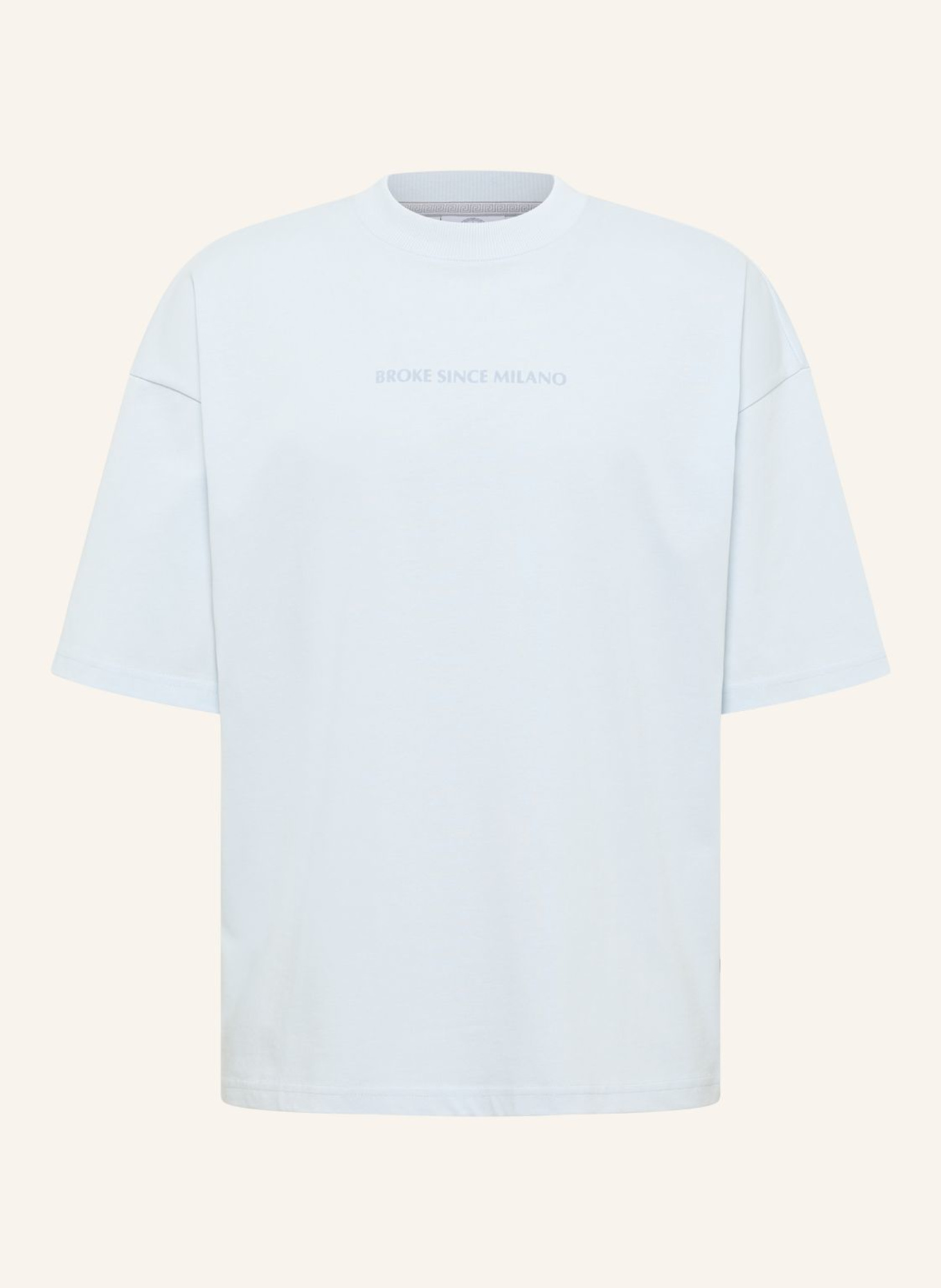 CARLO COLUCCI T-Shirt - CLEAN CAPSULE FARRIS: HELLBLAU