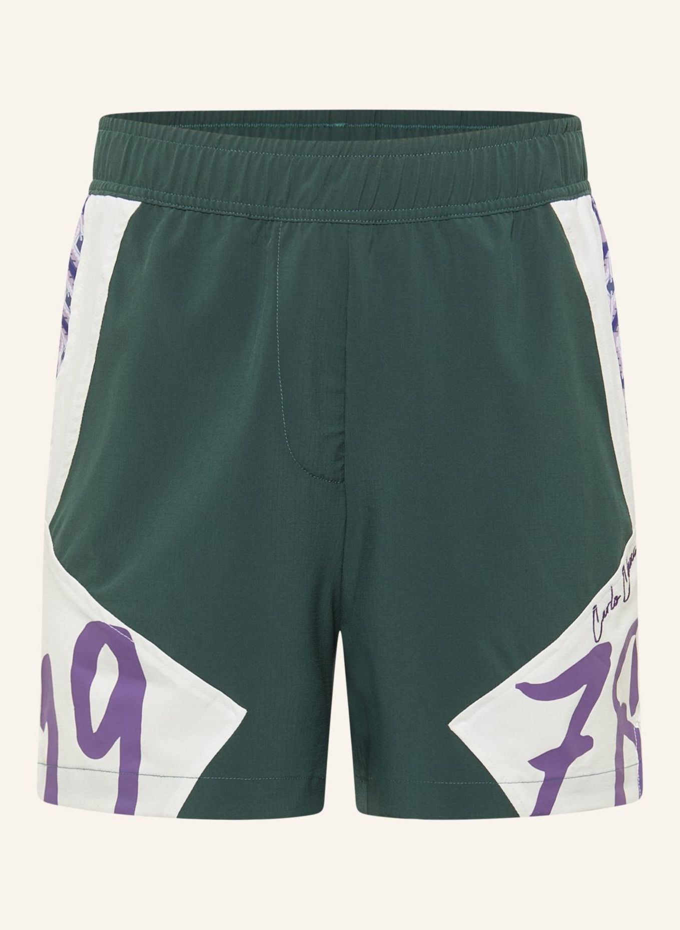 CARLO COLUCCI Tracksuit Short - MATCH POINT FASANO: GRÜN